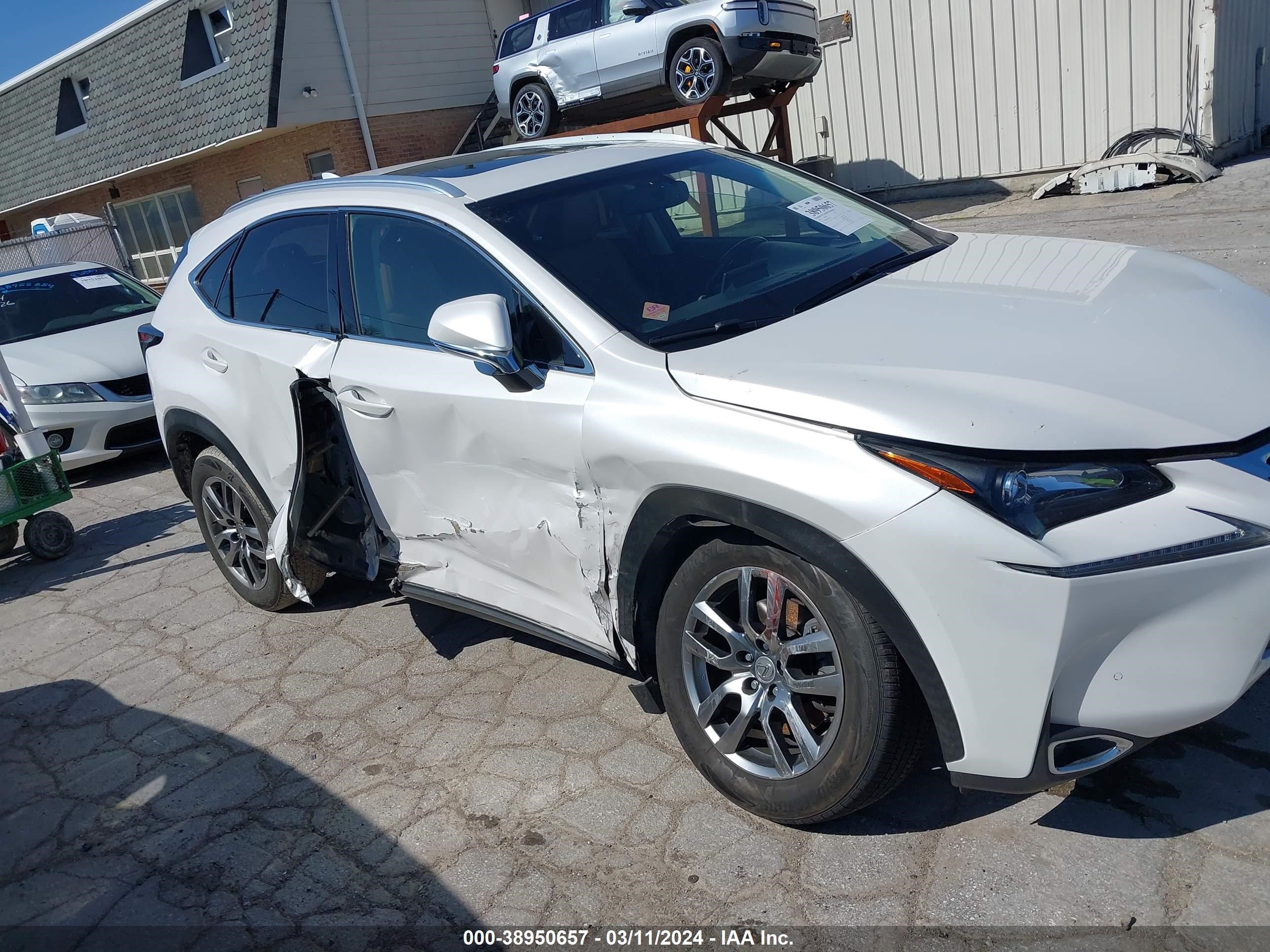 2016 Lexus Nx 200T vin: JTJYARBZ6G2031782