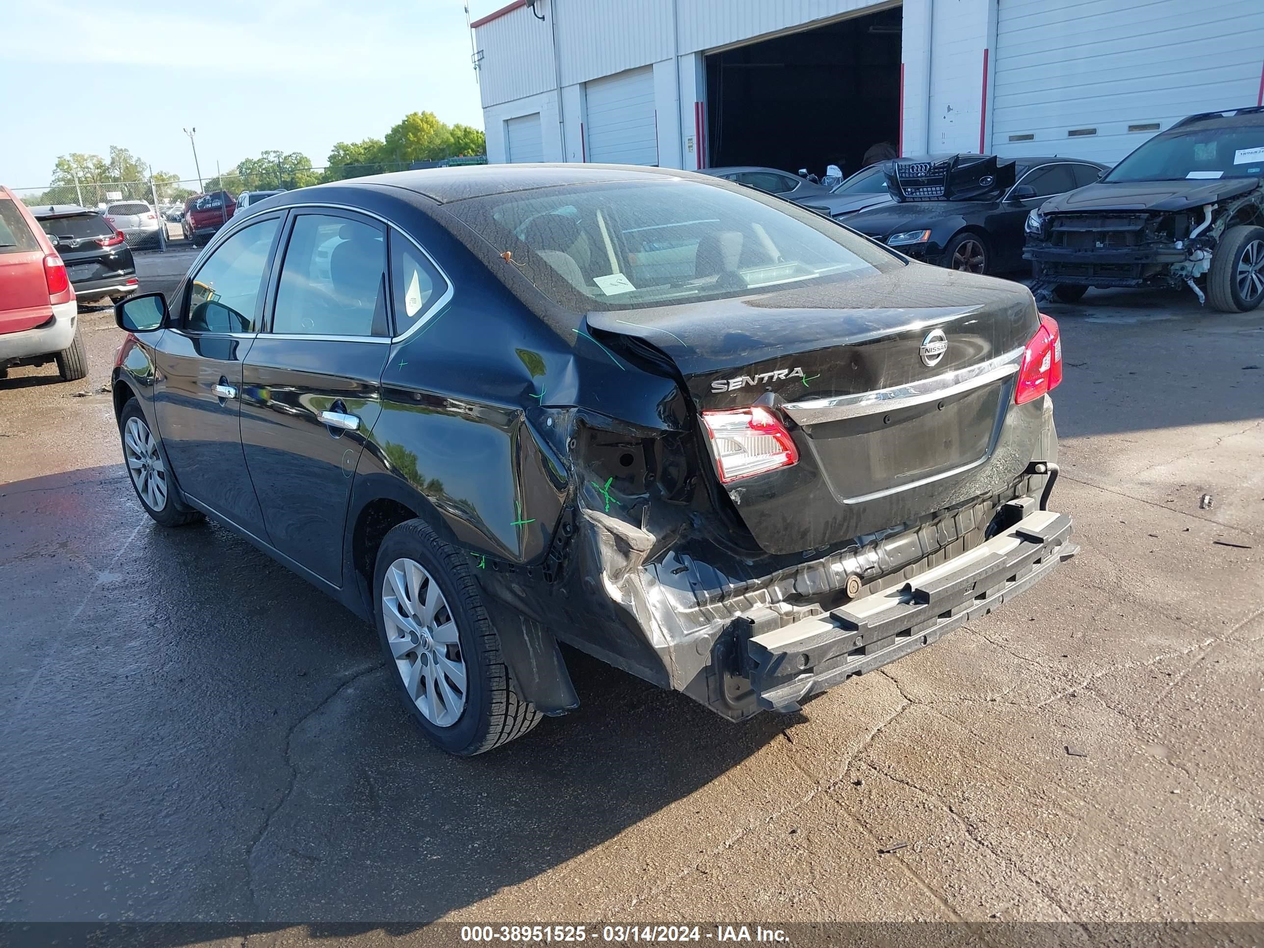 2017 Nissan Sentra S vin: 3N1AB7AP6HY325064