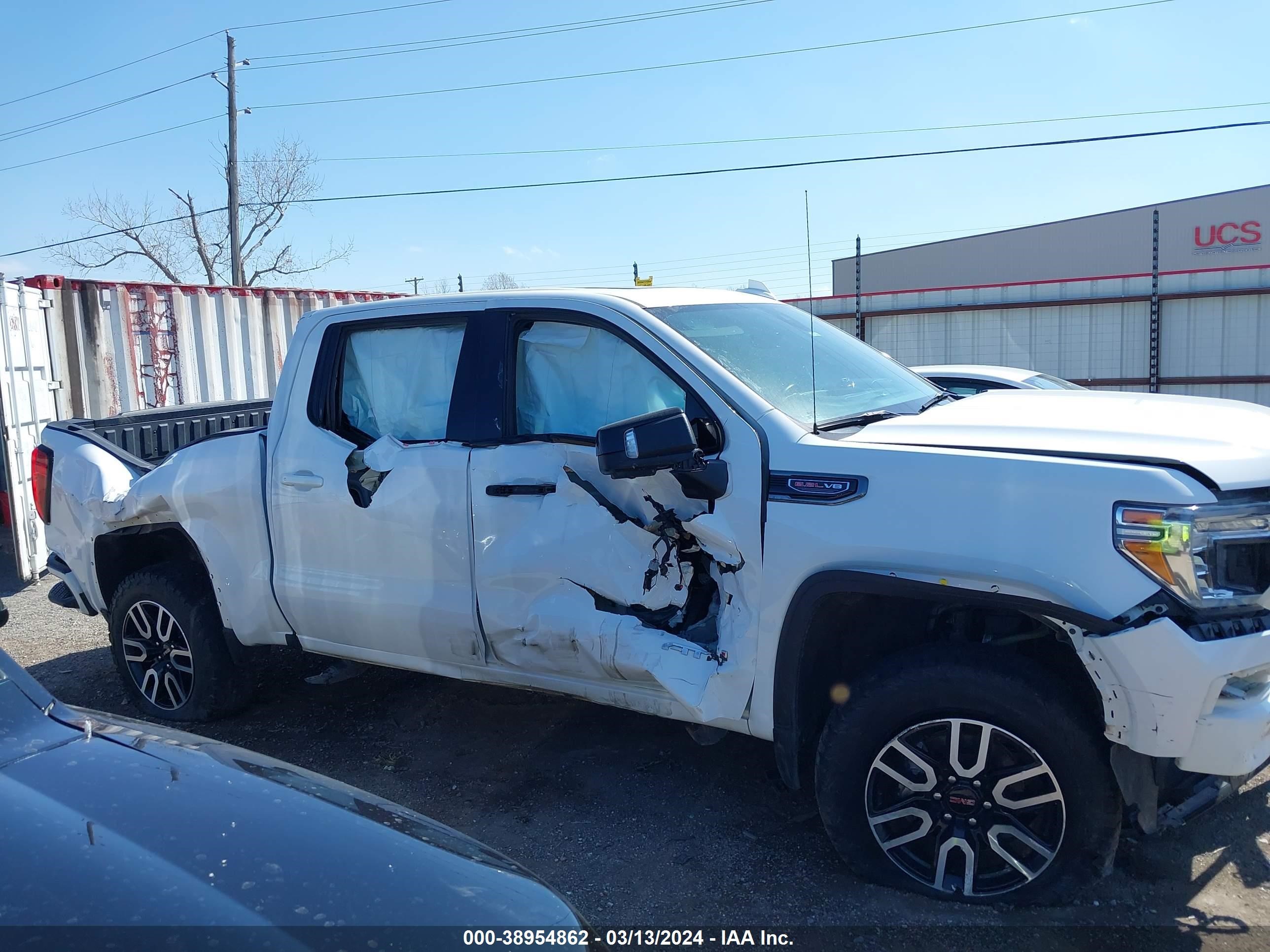 2020 GMC Sierra 1500 4Wd Short Box At4 vin: 3GTP9EEL2LG178514