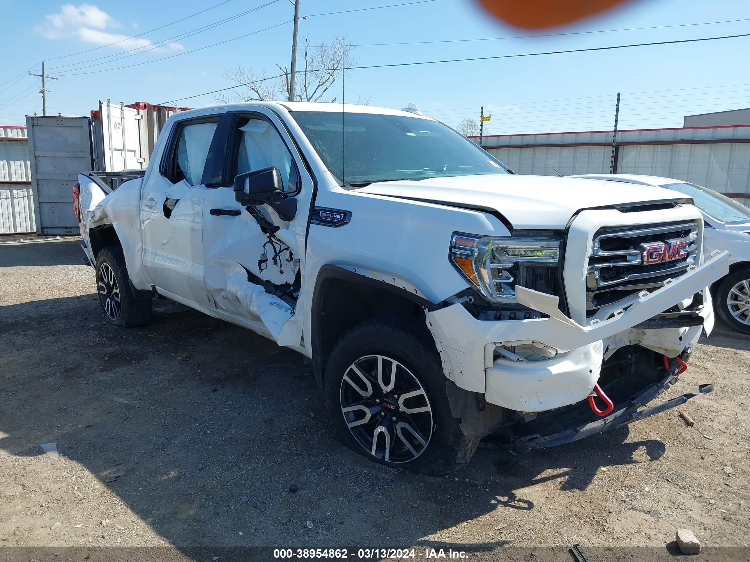 2020 GMC Sierra 1500 4Wd Short Box At4 vin: 3GTP9EEL2LG178514