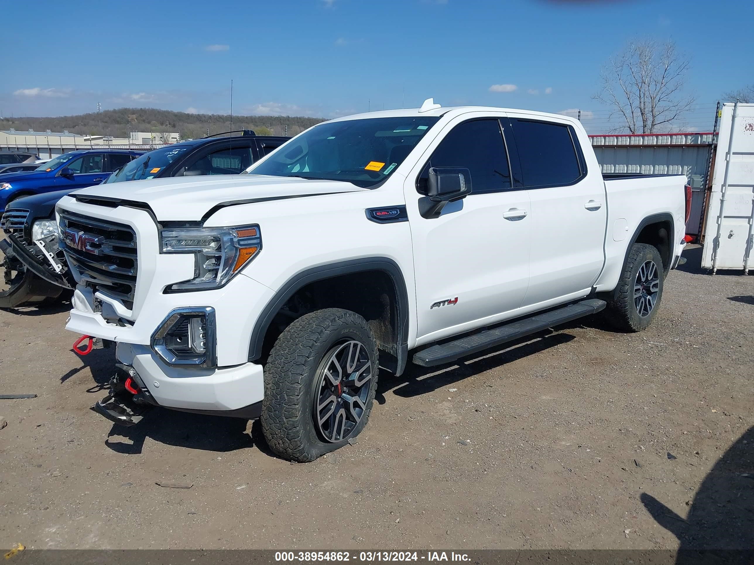 2020 GMC Sierra 1500 4Wd Short Box At4 vin: 3GTP9EEL2LG178514