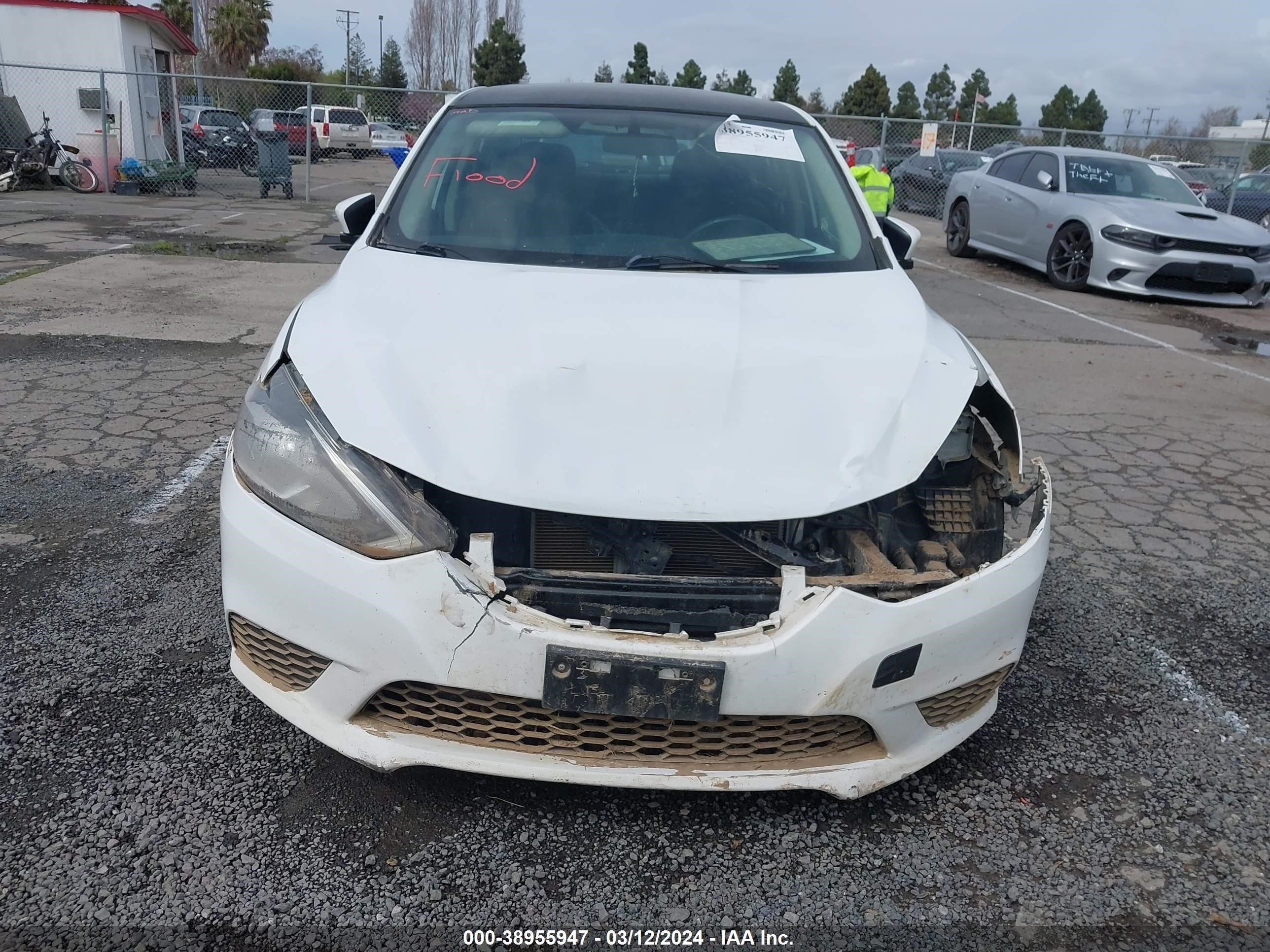 2017 Nissan Sentra Sv vin: 3N1AB7AP9HY359709