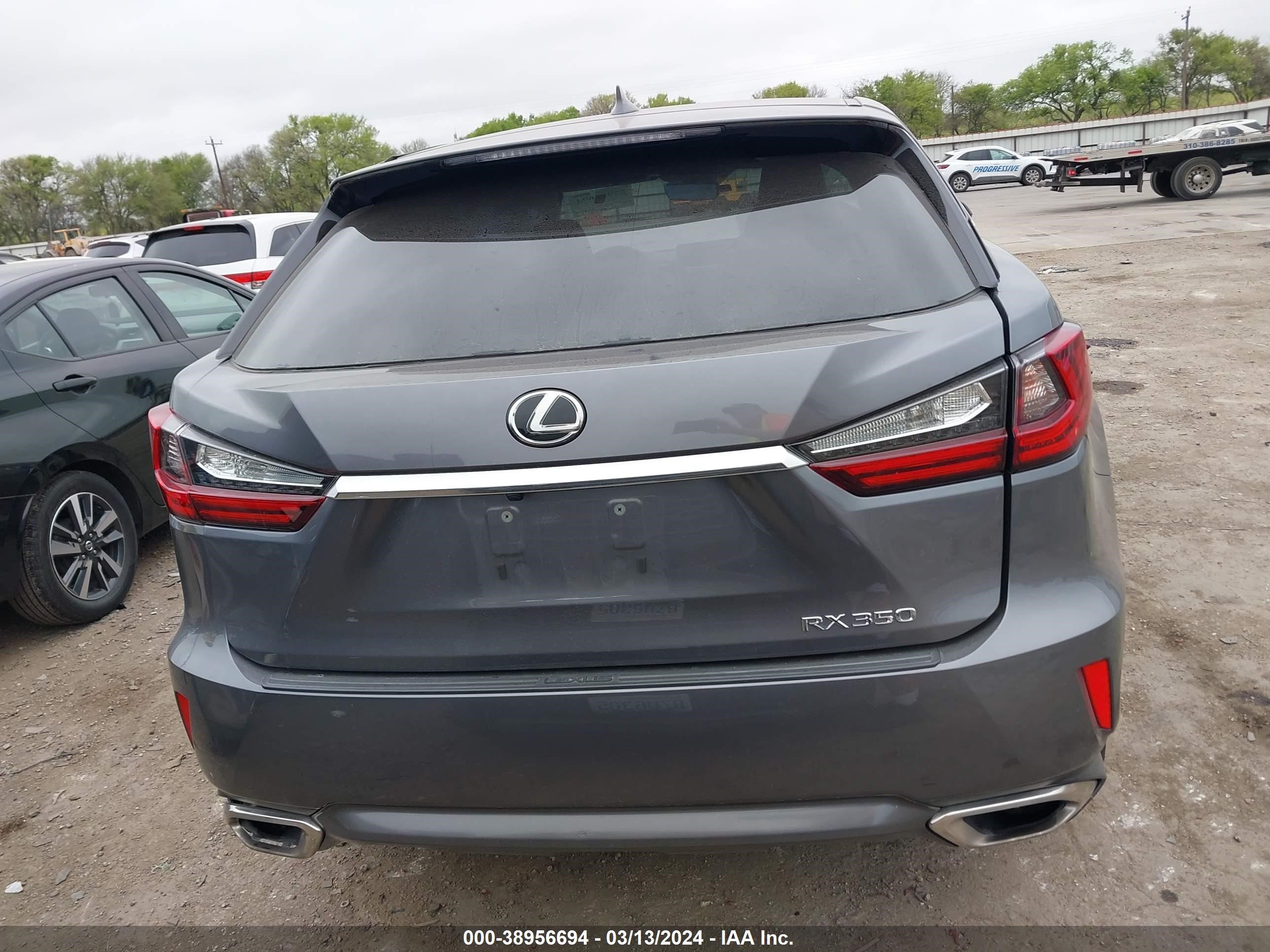 2017 Lexus Rx 350 vin: 2T2ZZMCA4HC093062