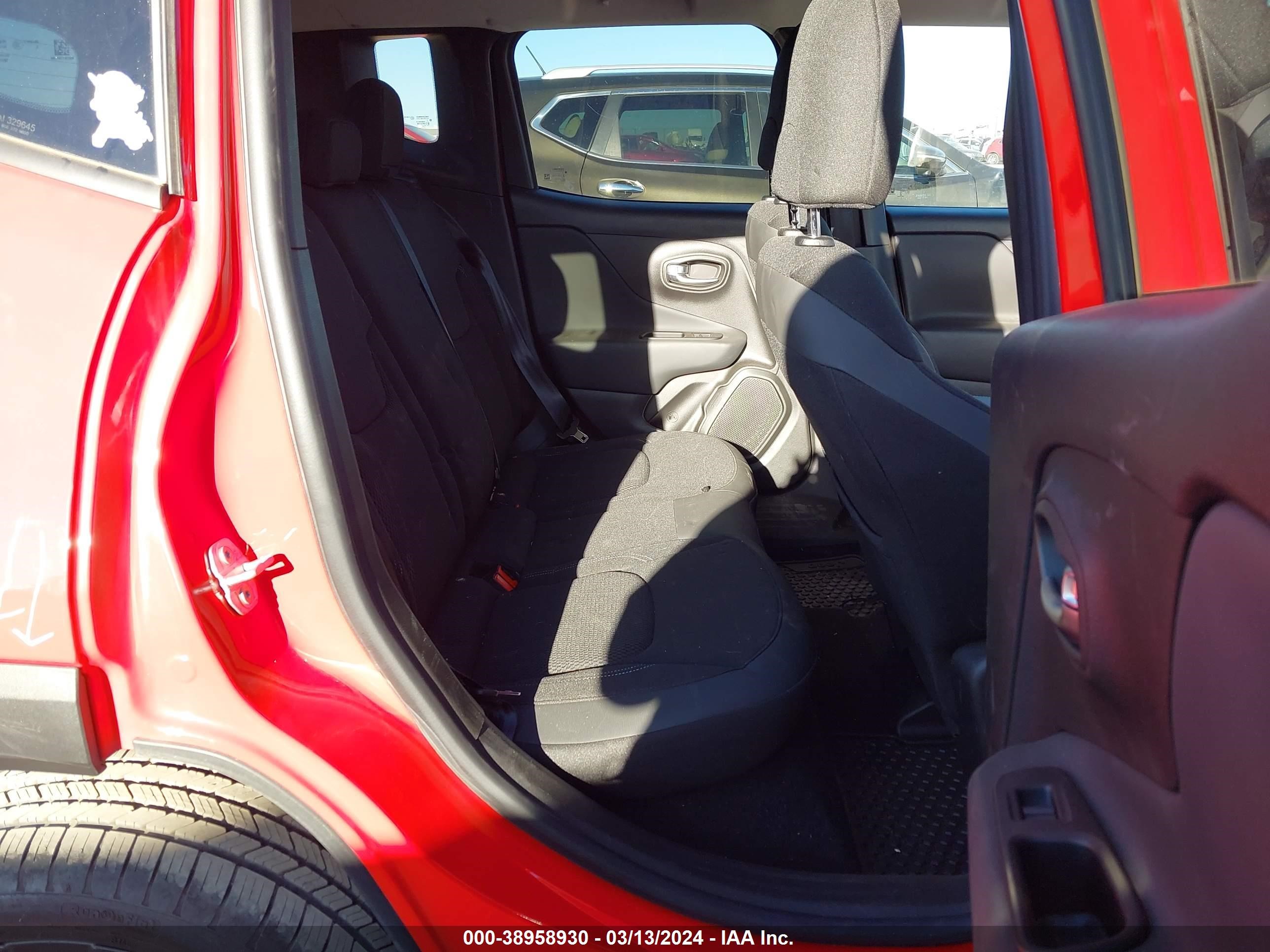 2022 Jeep Renegade (Red) Edition 4X4 vin: ZACNJDB17NPN93936