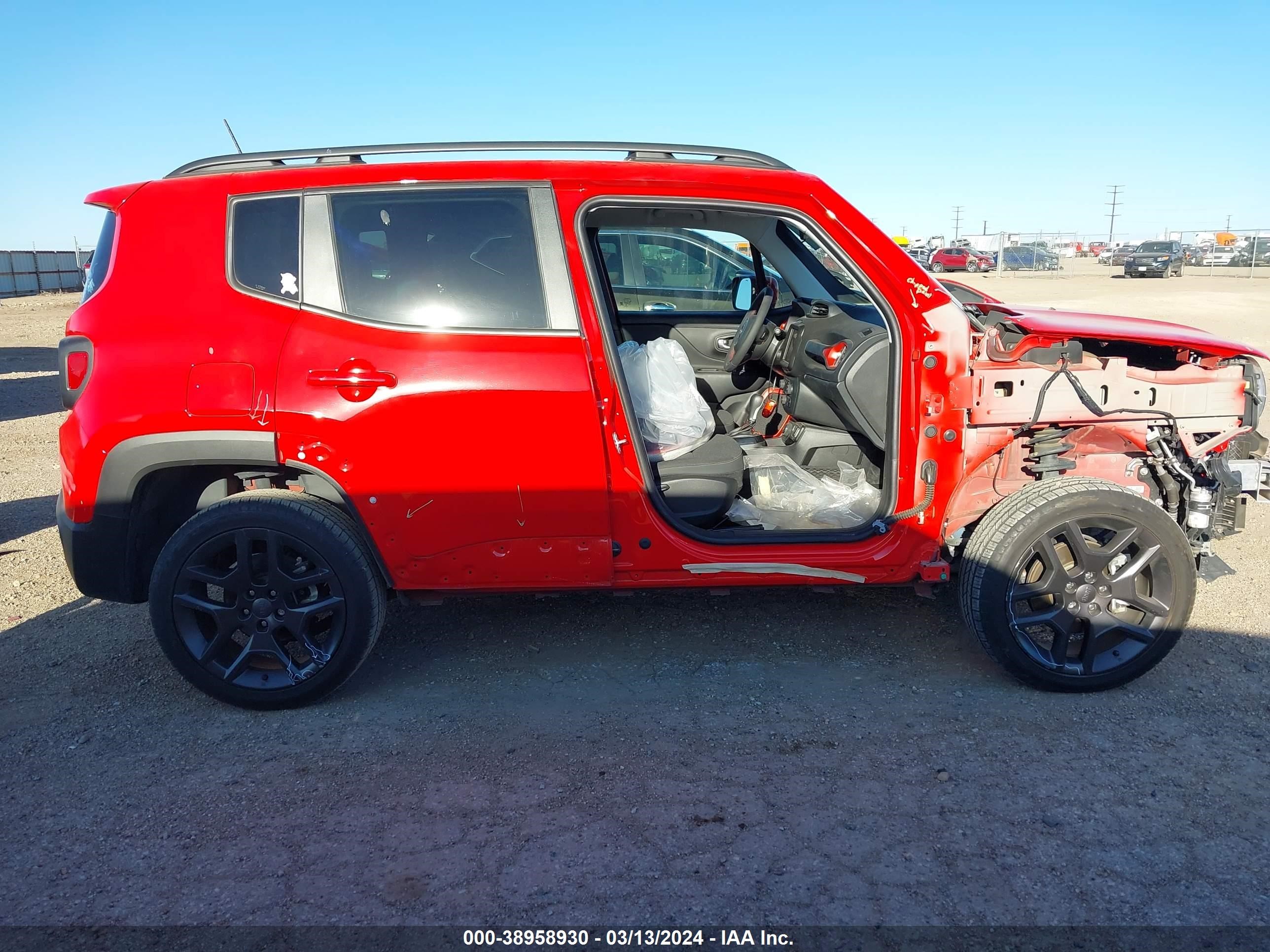 2022 Jeep Renegade (Red) Edition 4X4 vin: ZACNJDB17NPN93936