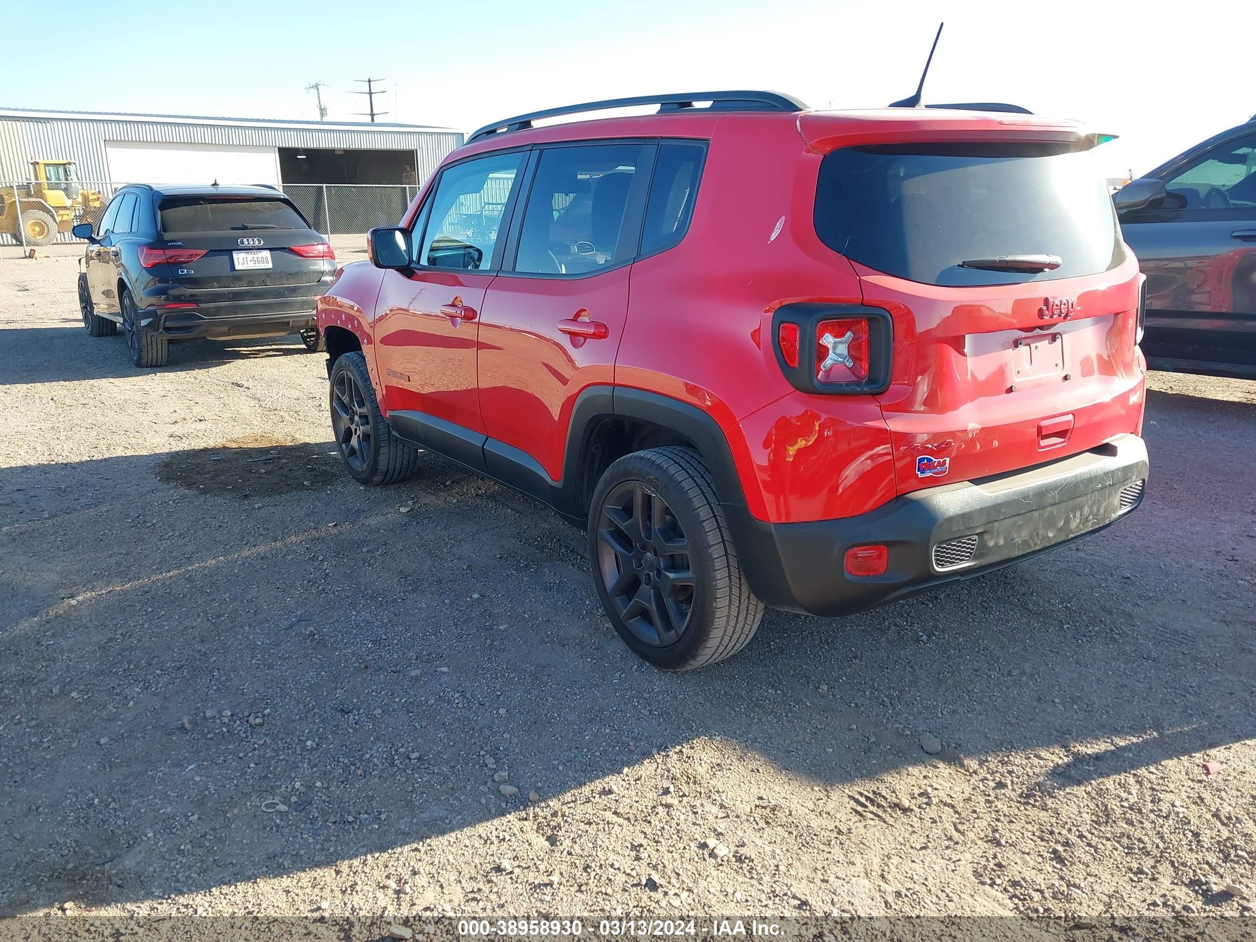 2022 Jeep Renegade (Red) Edition 4X4 vin: ZACNJDB17NPN93936