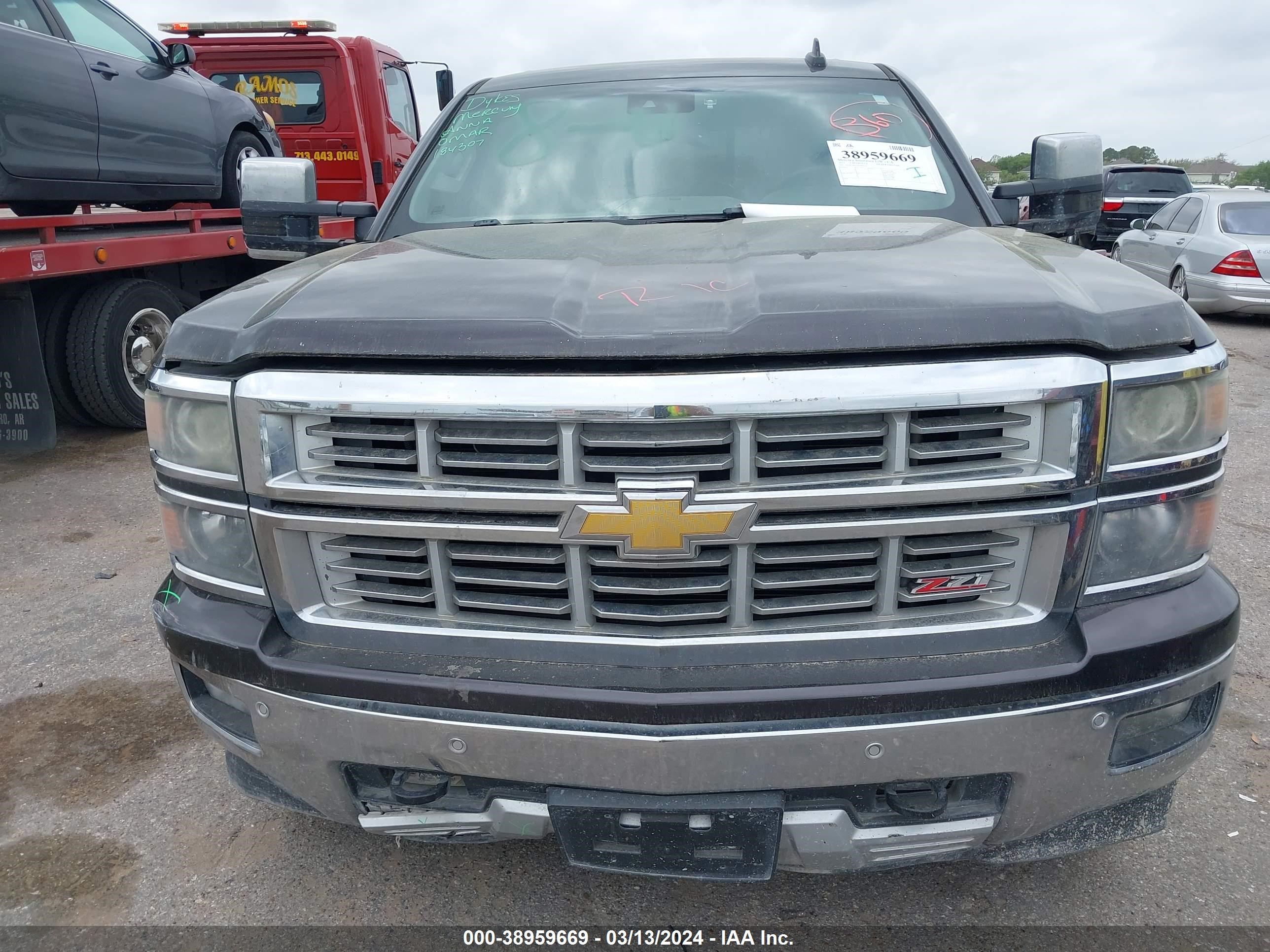 2015 Chevrolet Silverado 1500 2Lz vin: 3GCPCSECXFG482937