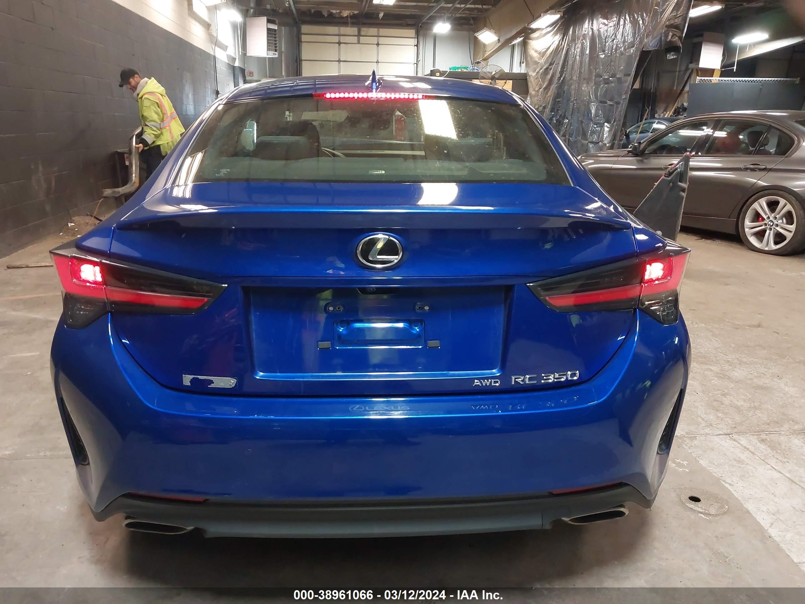 2021 Lexus Rc 350 F Sport vin: JTHGZ5DC8M5010921