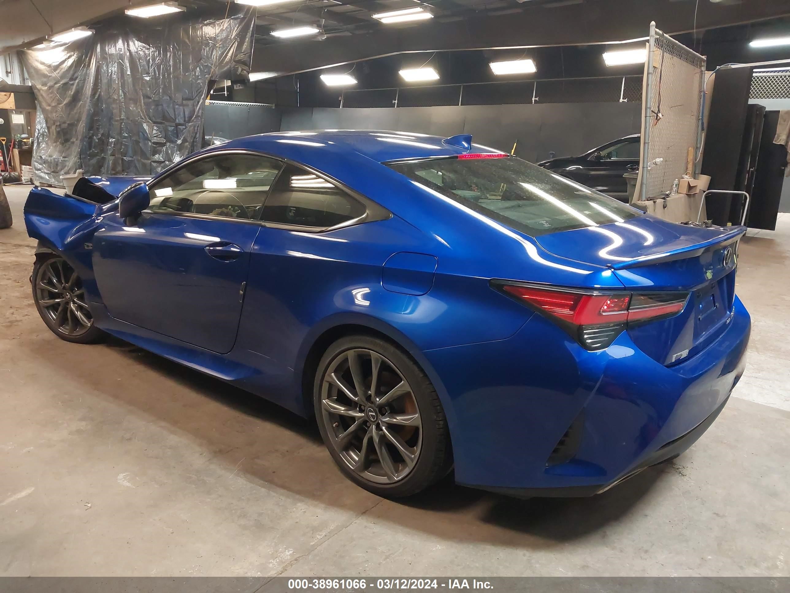 2021 Lexus Rc 350 F Sport vin: JTHGZ5DC8M5010921