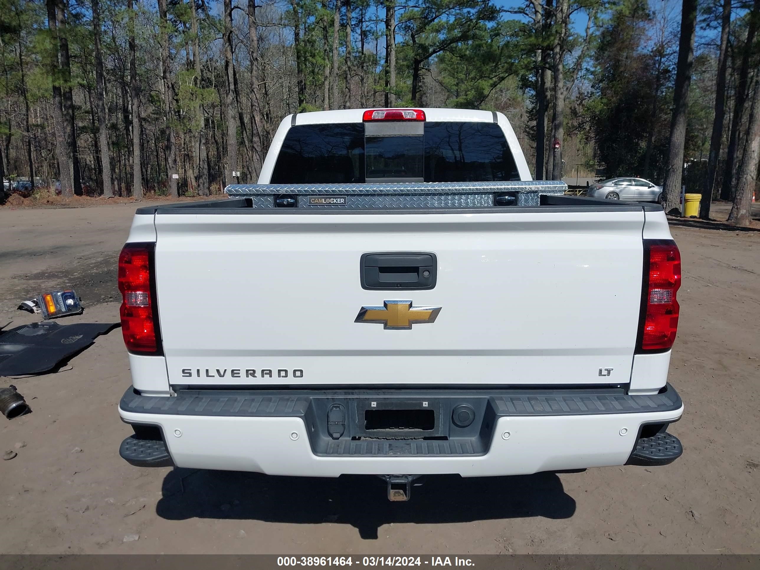 2017 Chevrolet Silverado 1500 2Lt vin: 3GCUKREC2HG234408