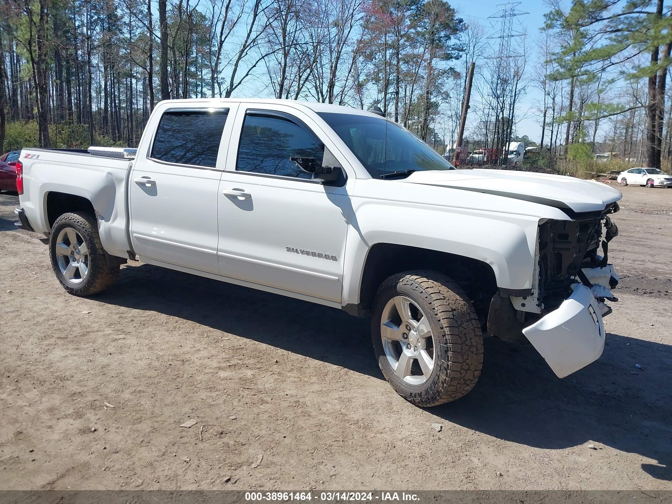 2017 Chevrolet Silverado 1500 2Lt vin: 3GCUKREC2HG234408