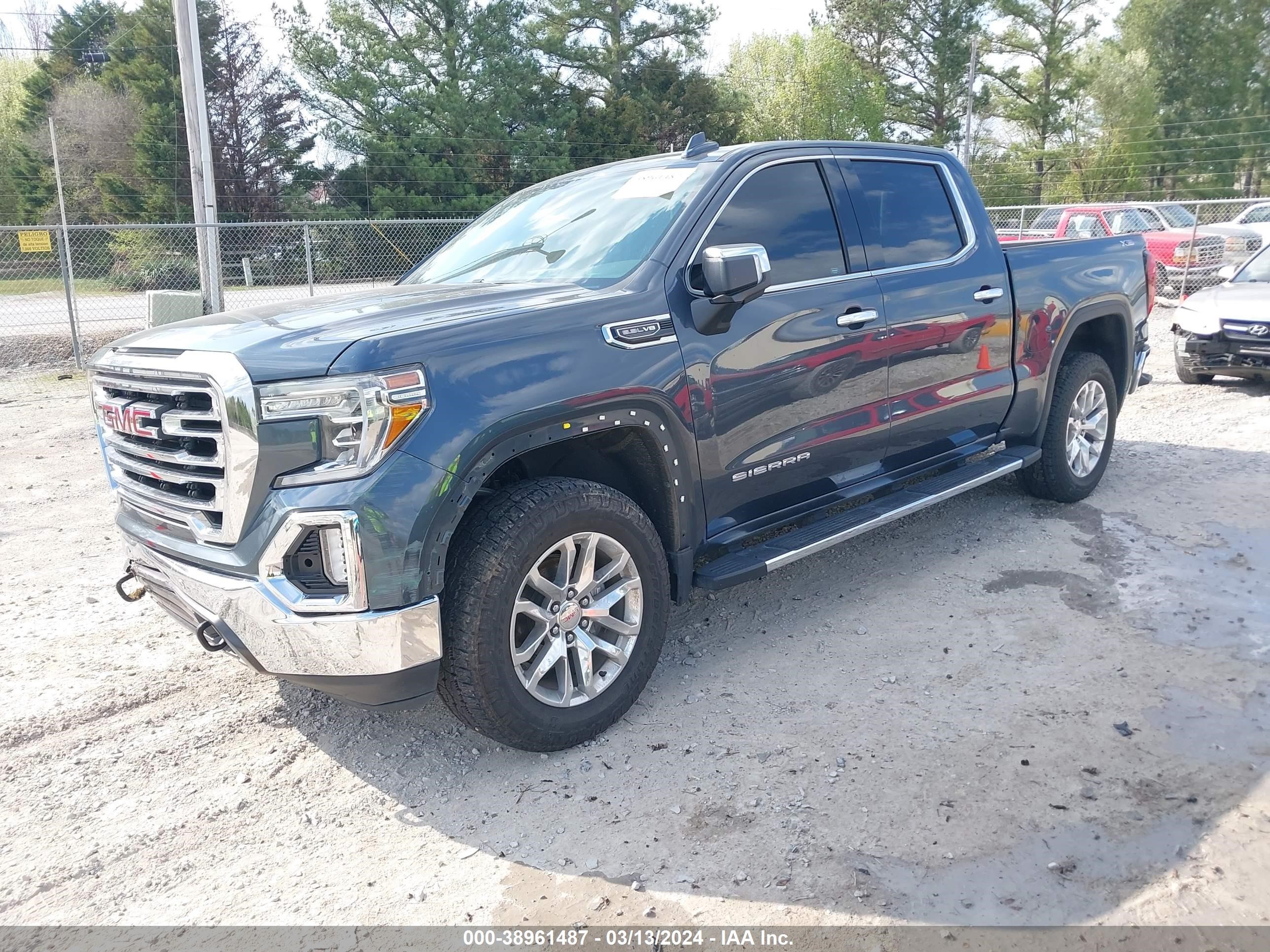 2020 GMC Sierra 1500 4Wd Short Box Slt vin: 3GTU9DED3LG373740