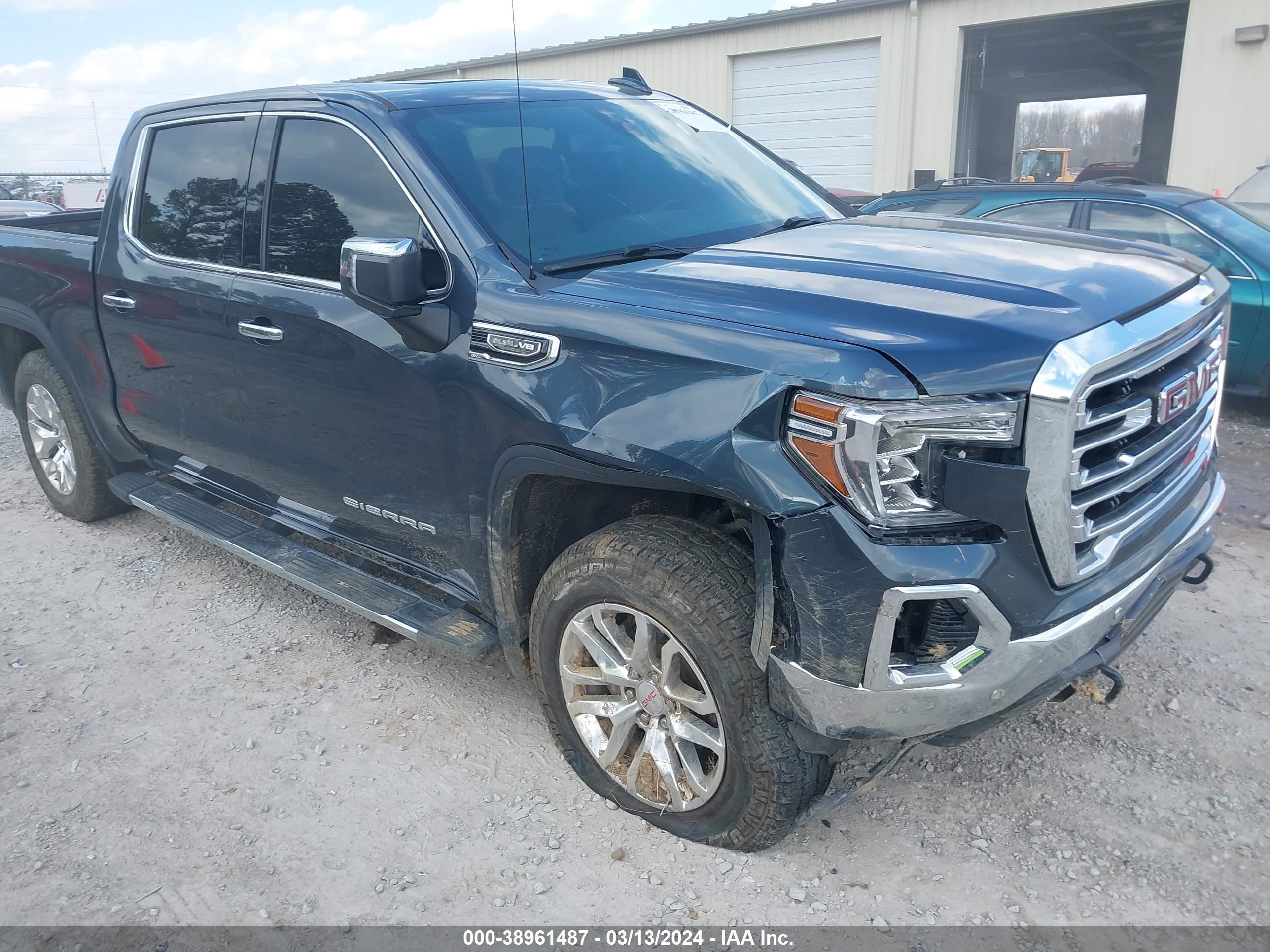 2020 GMC Sierra 1500 4Wd Short Box Slt vin: 3GTU9DED3LG373740