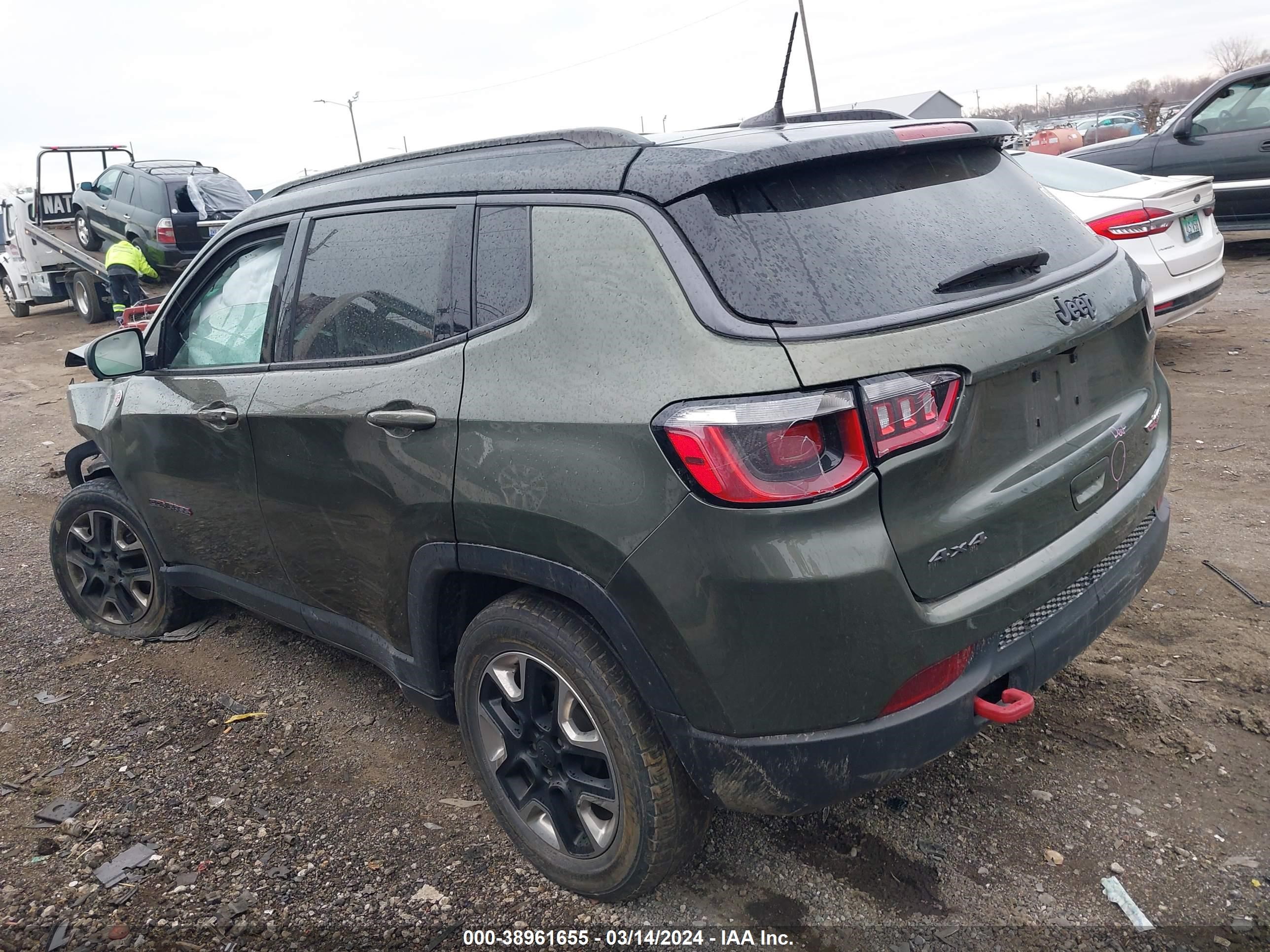 2018 Jeep Compass Trailhawk 4X4 vin: 3C4NJDDB6JT410389