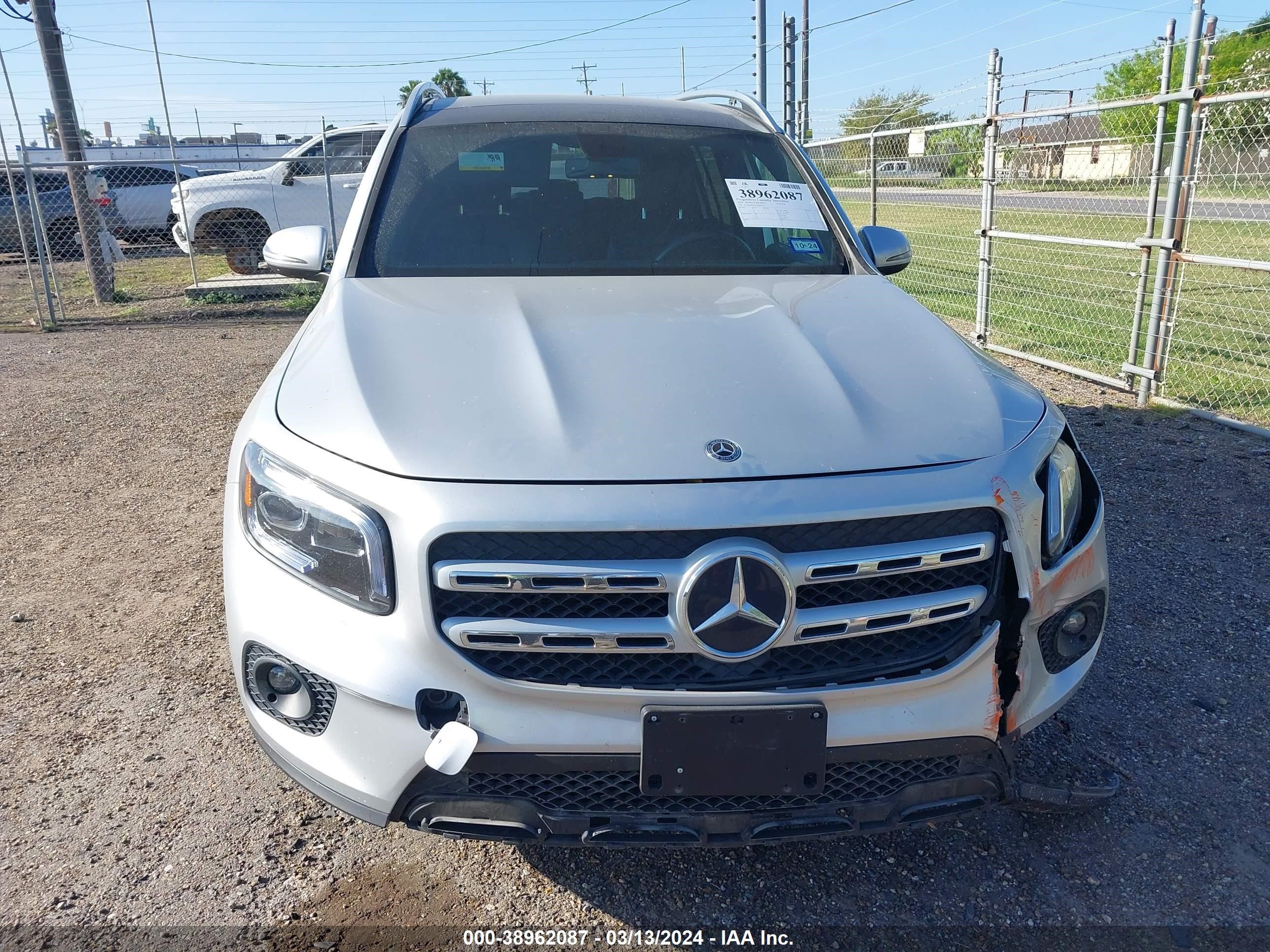 2020 Mercedes-Benz Glb 250 4Matic vin: W1N4M4HB5LW028261