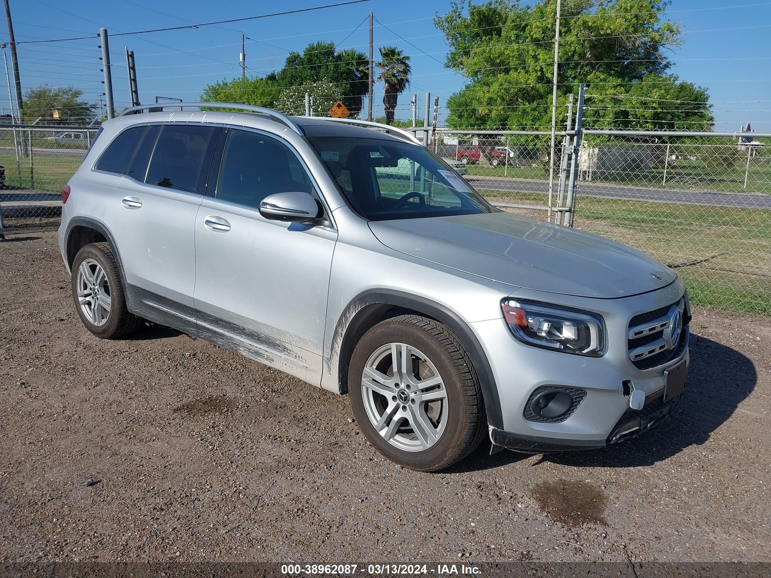 2020 Mercedes-Benz Glb 250 4Matic vin: W1N4M4HB5LW028261