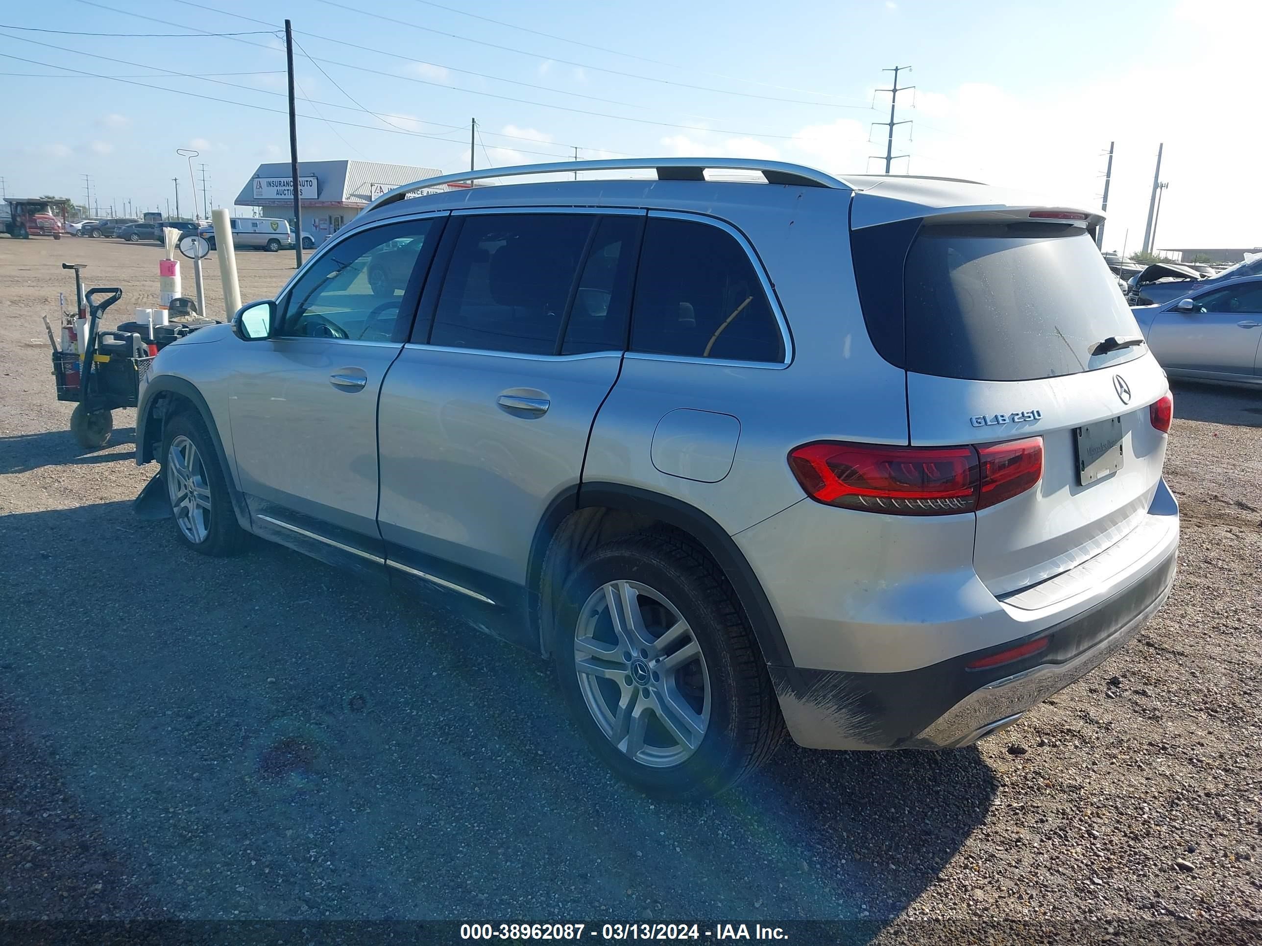 2020 Mercedes-Benz Glb 250 4Matic vin: W1N4M4HB5LW028261