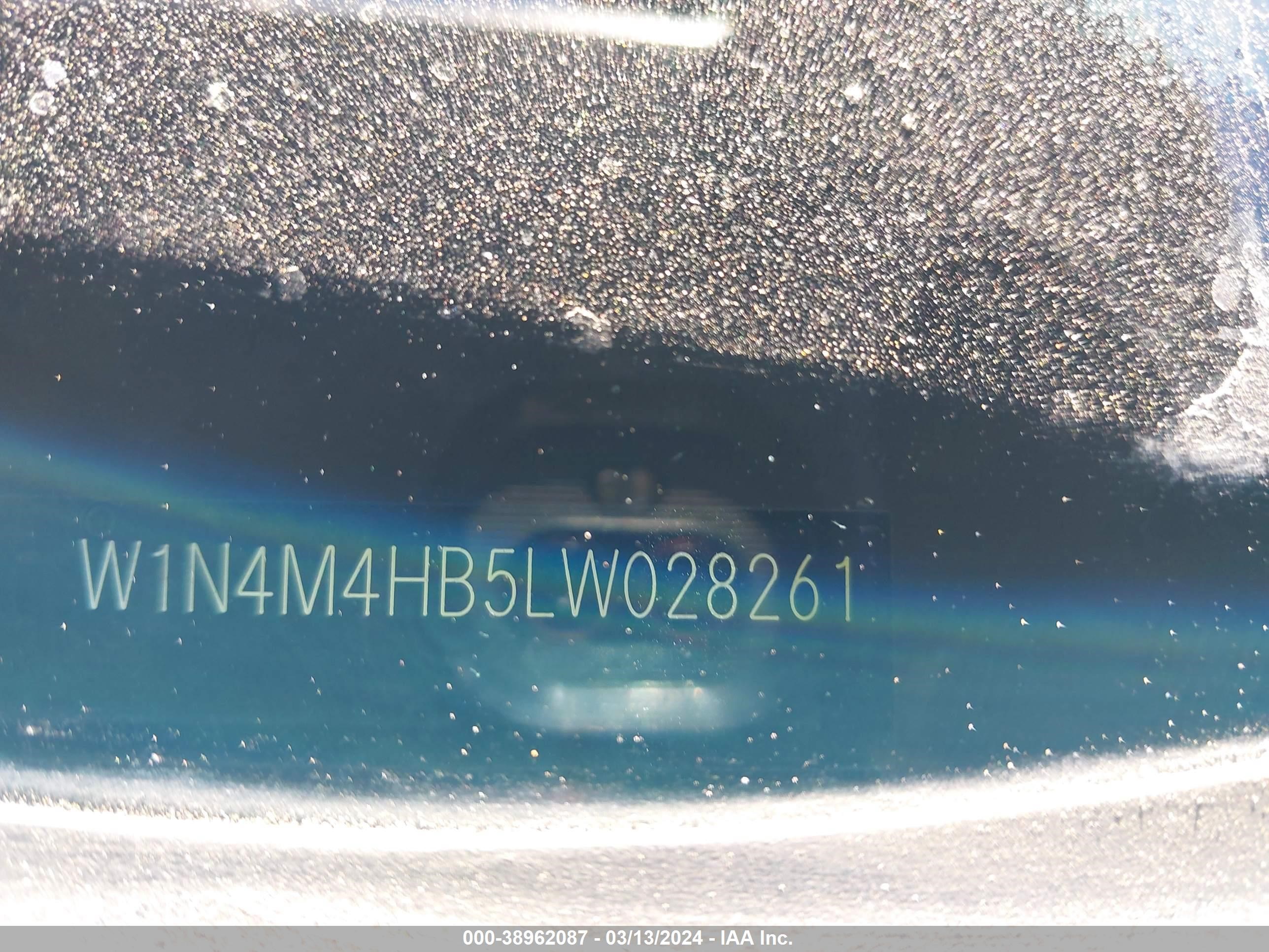 2020 Mercedes-Benz Glb 250 4Matic vin: W1N4M4HB5LW028261