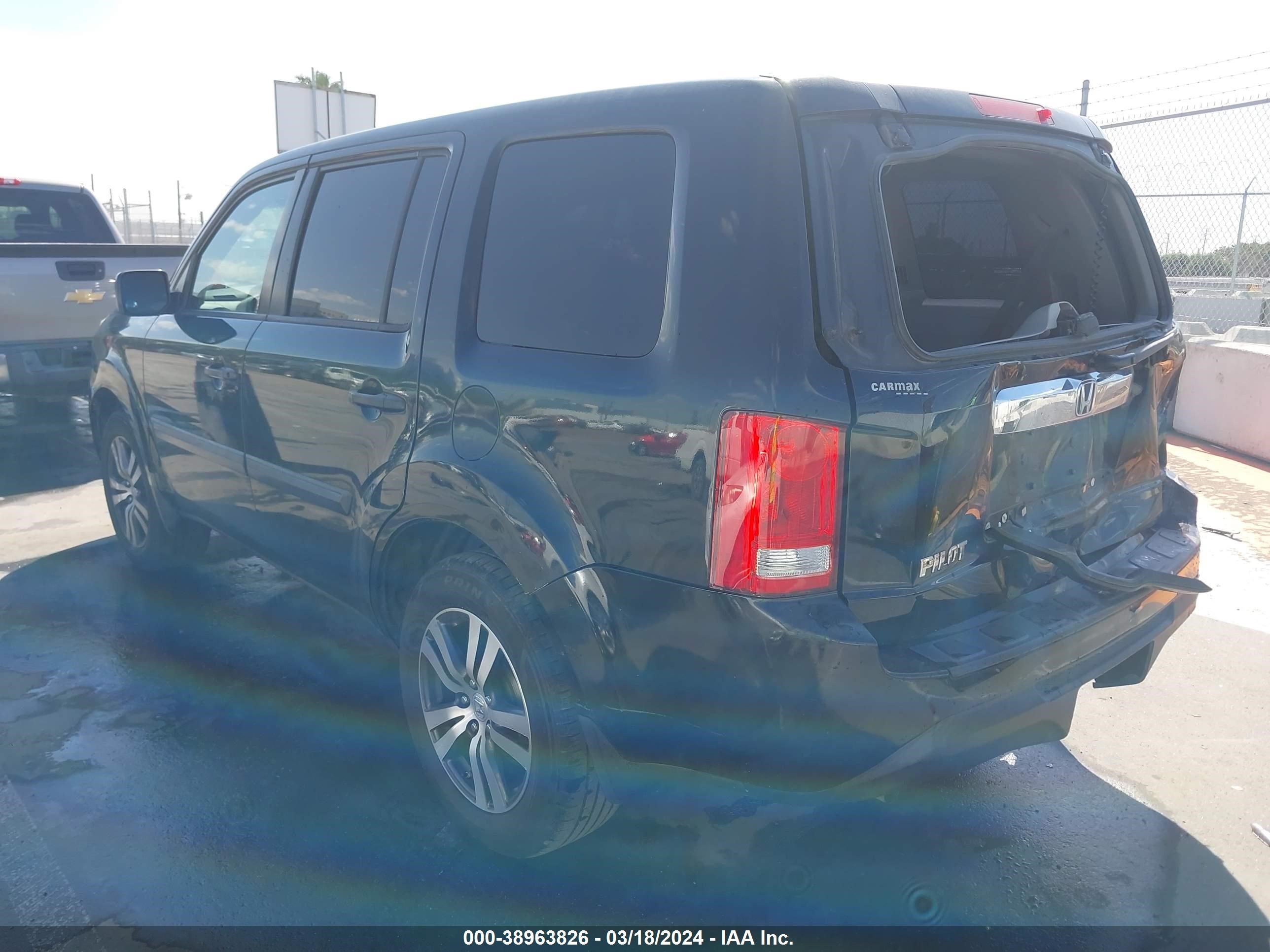 2012 Honda Pilot Lx vin: 5FNYF3H21CB004590