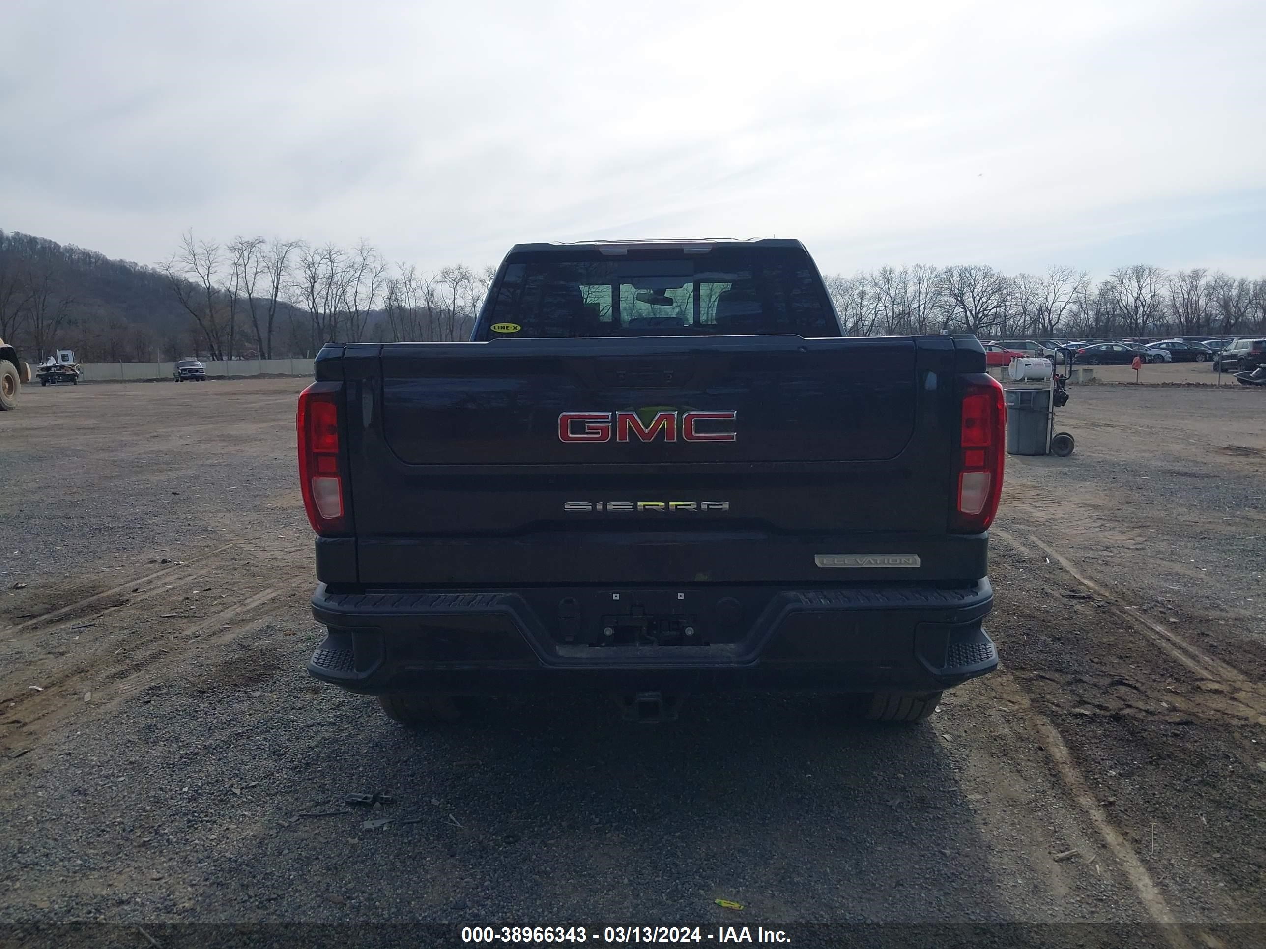 2022 GMC Sierra 1500 Limited 4Wd Double Cab Standard Box Elevation vin: 1GTR9CEK4NZ133243