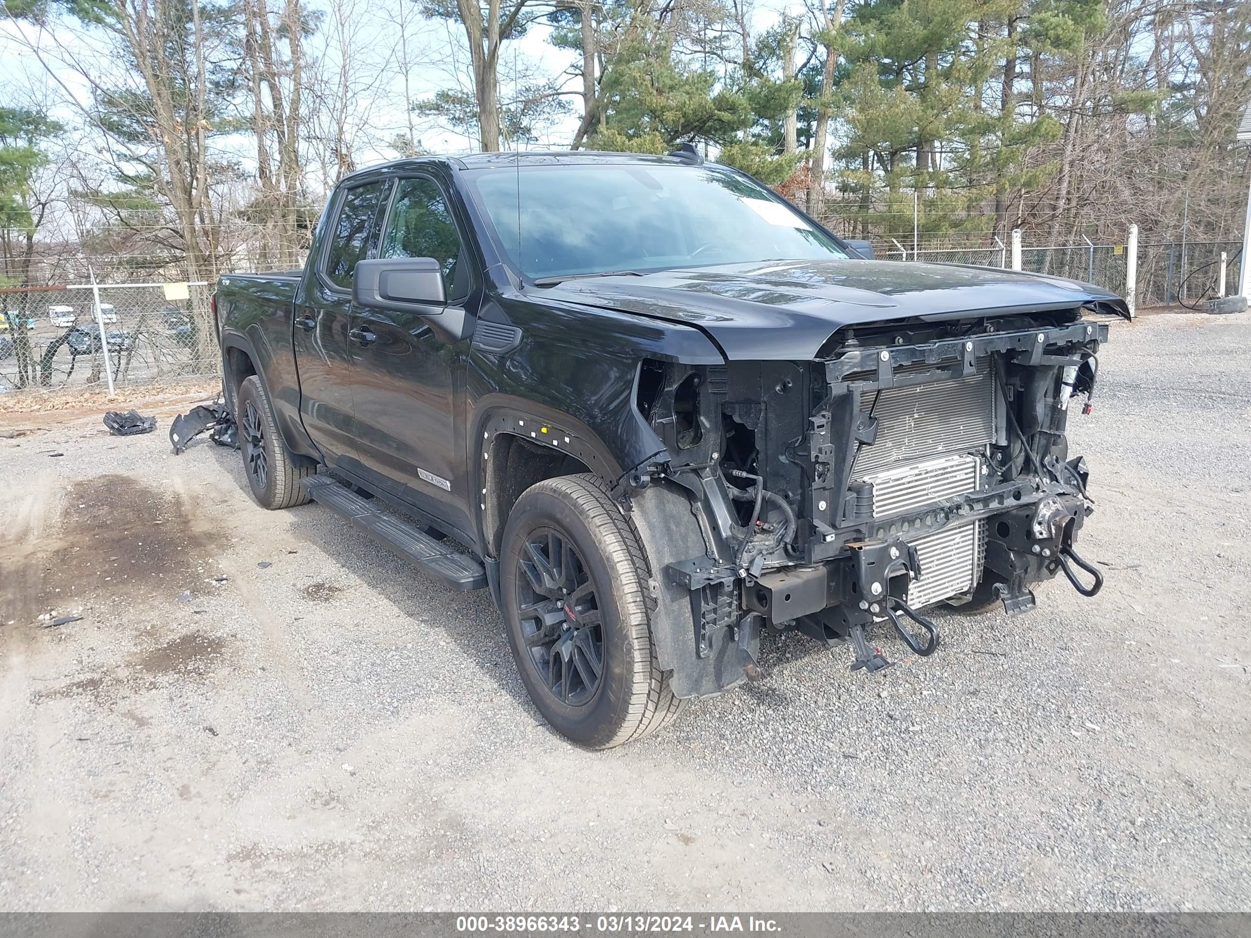 2022 GMC Sierra 1500 Limited 4Wd Double Cab Standard Box Elevation vin: 1GTR9CEK4NZ133243