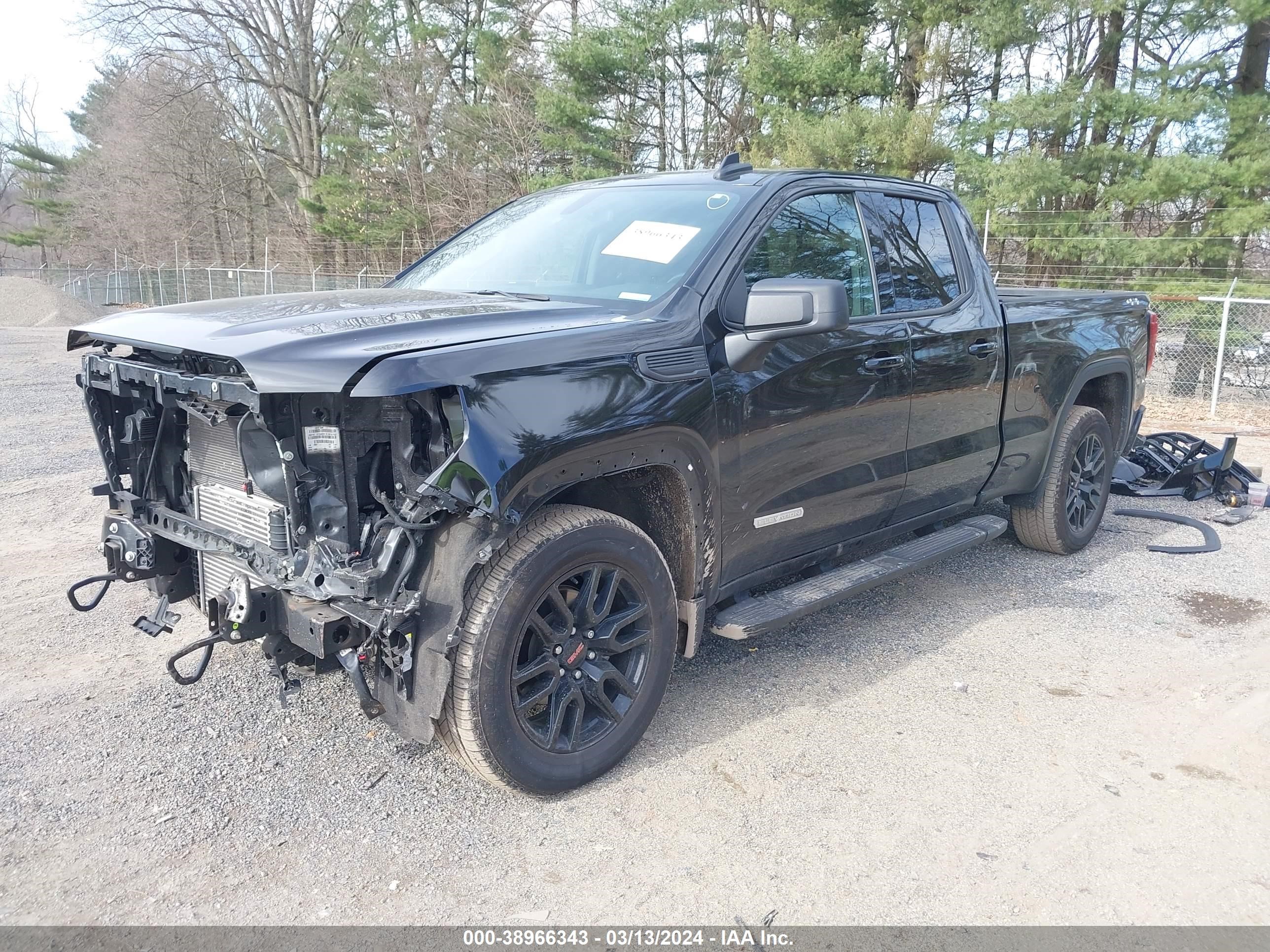 2022 GMC Sierra 1500 Limited 4Wd Double Cab Standard Box Elevation vin: 1GTR9CEK4NZ133243