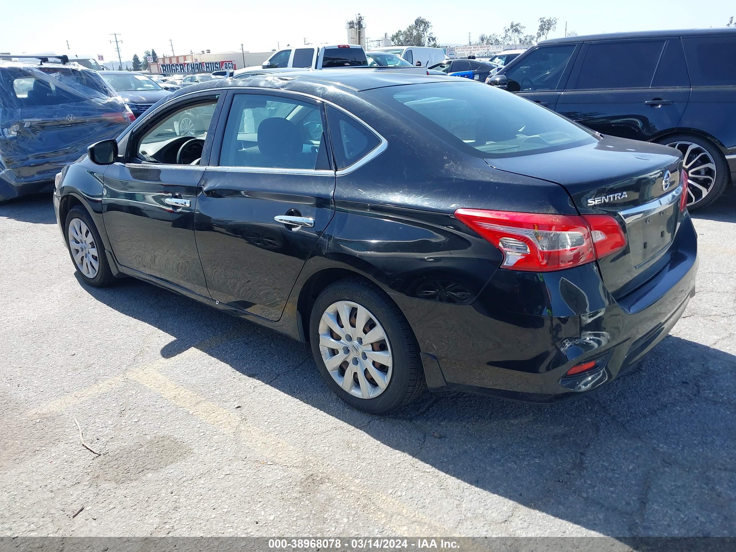 2017 Nissan Sentra S vin: 3N1AB7AP1HY229987