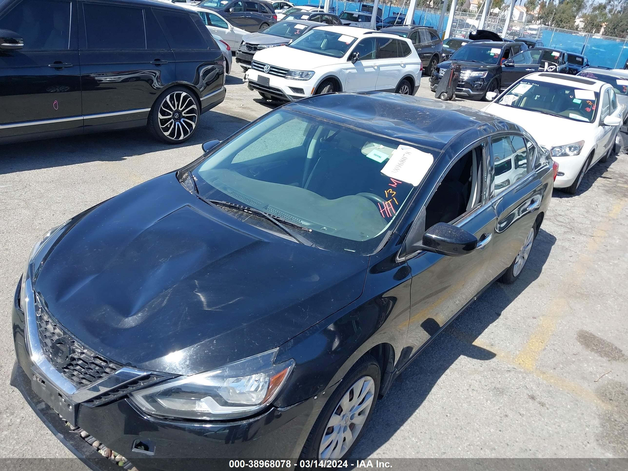 2017 Nissan Sentra S vin: 3N1AB7AP1HY229987