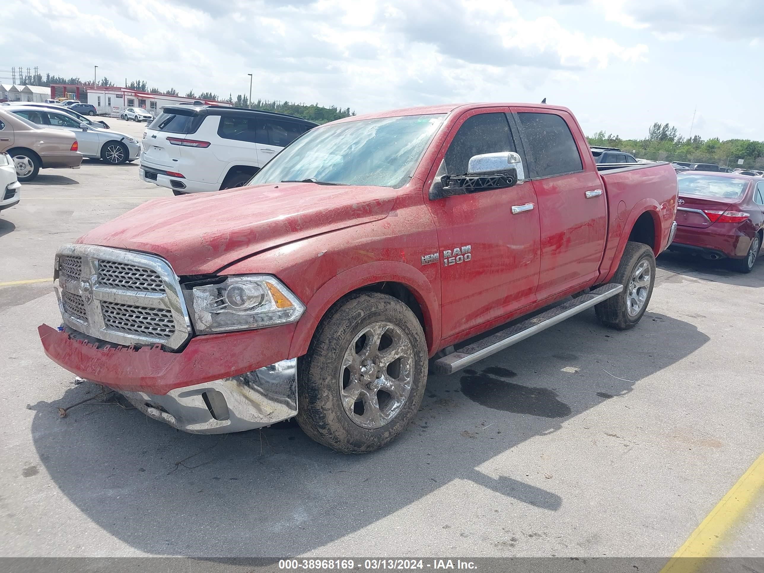 2014 Ram 1500 Laramie vin: 1C6RR7NT1ES126668