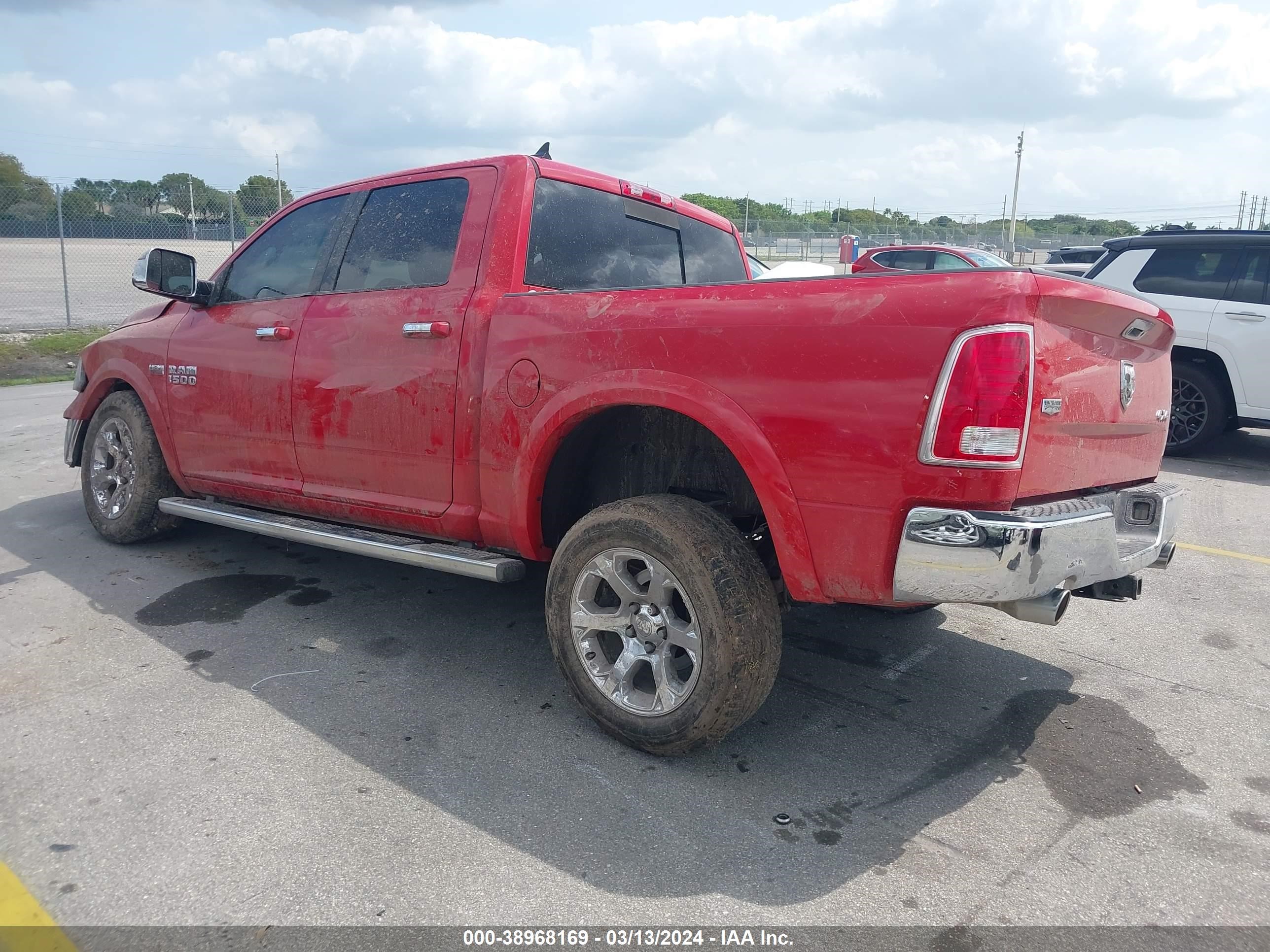 2014 Ram 1500 Laramie vin: 1C6RR7NT1ES126668