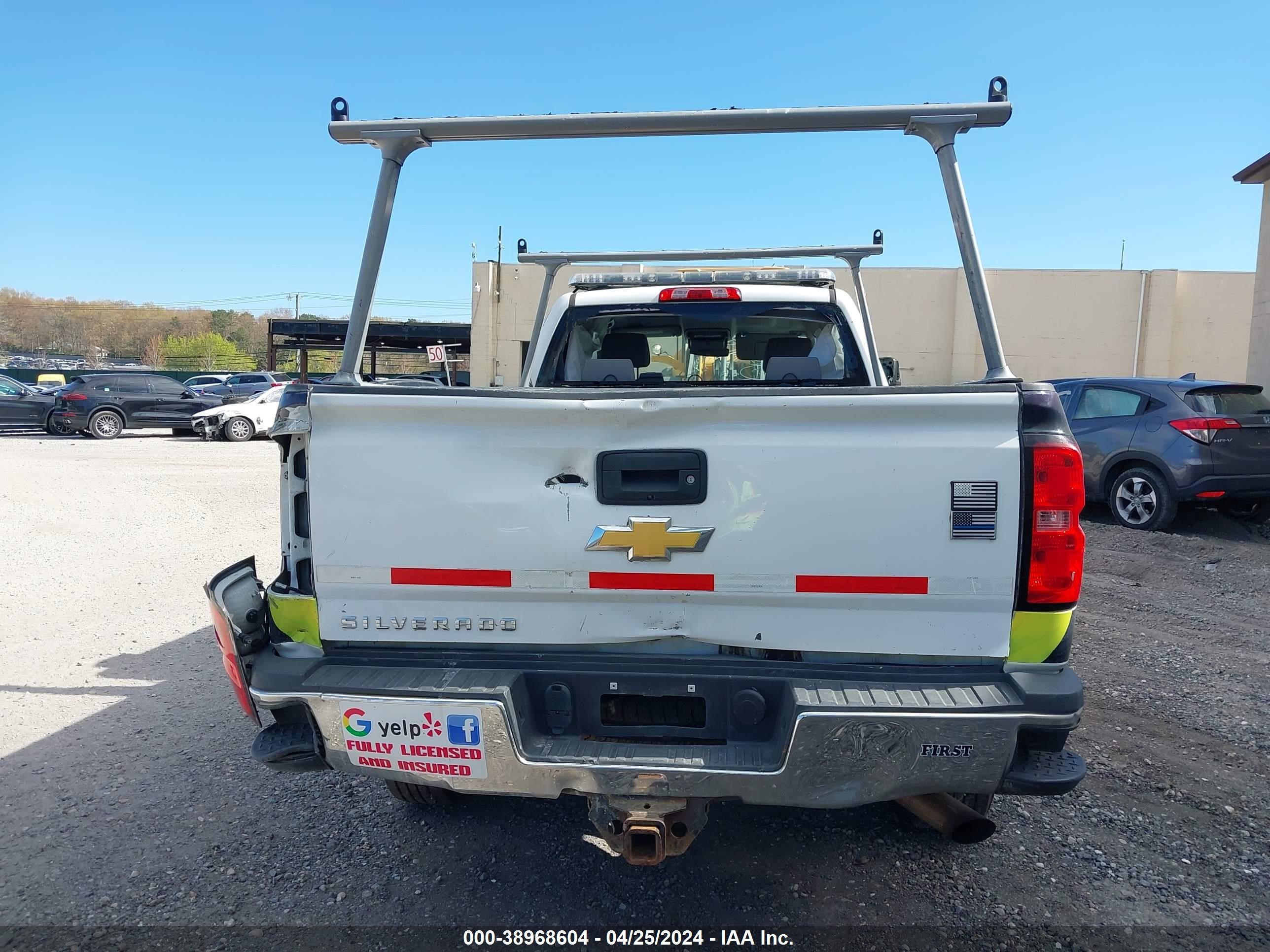 2018 Chevrolet Silverado 2500Hd Wt vin: 1GC2CUEG2JZ171097