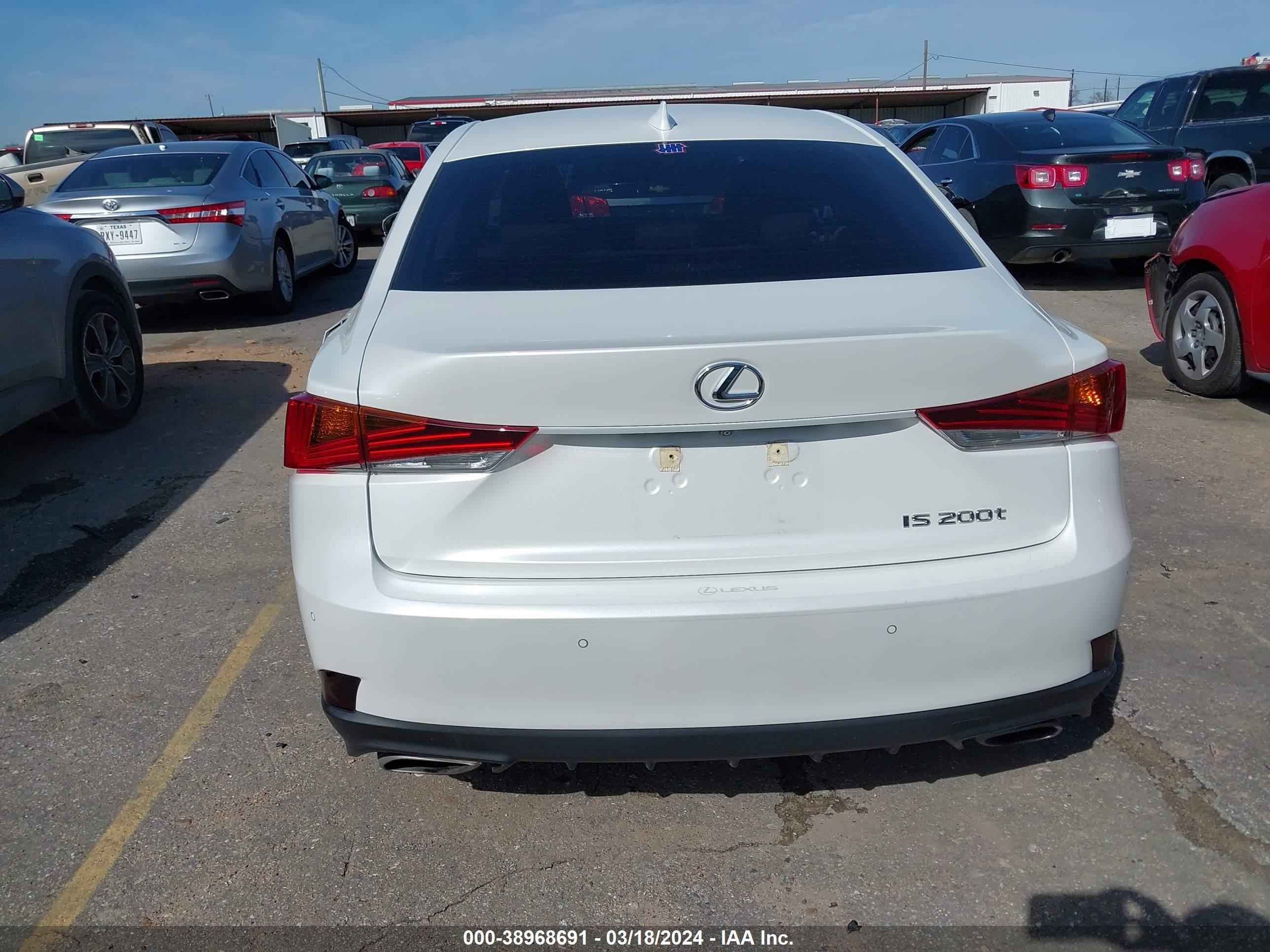 2017 Lexus Is 200T vin: JTHBA1D20H5044830