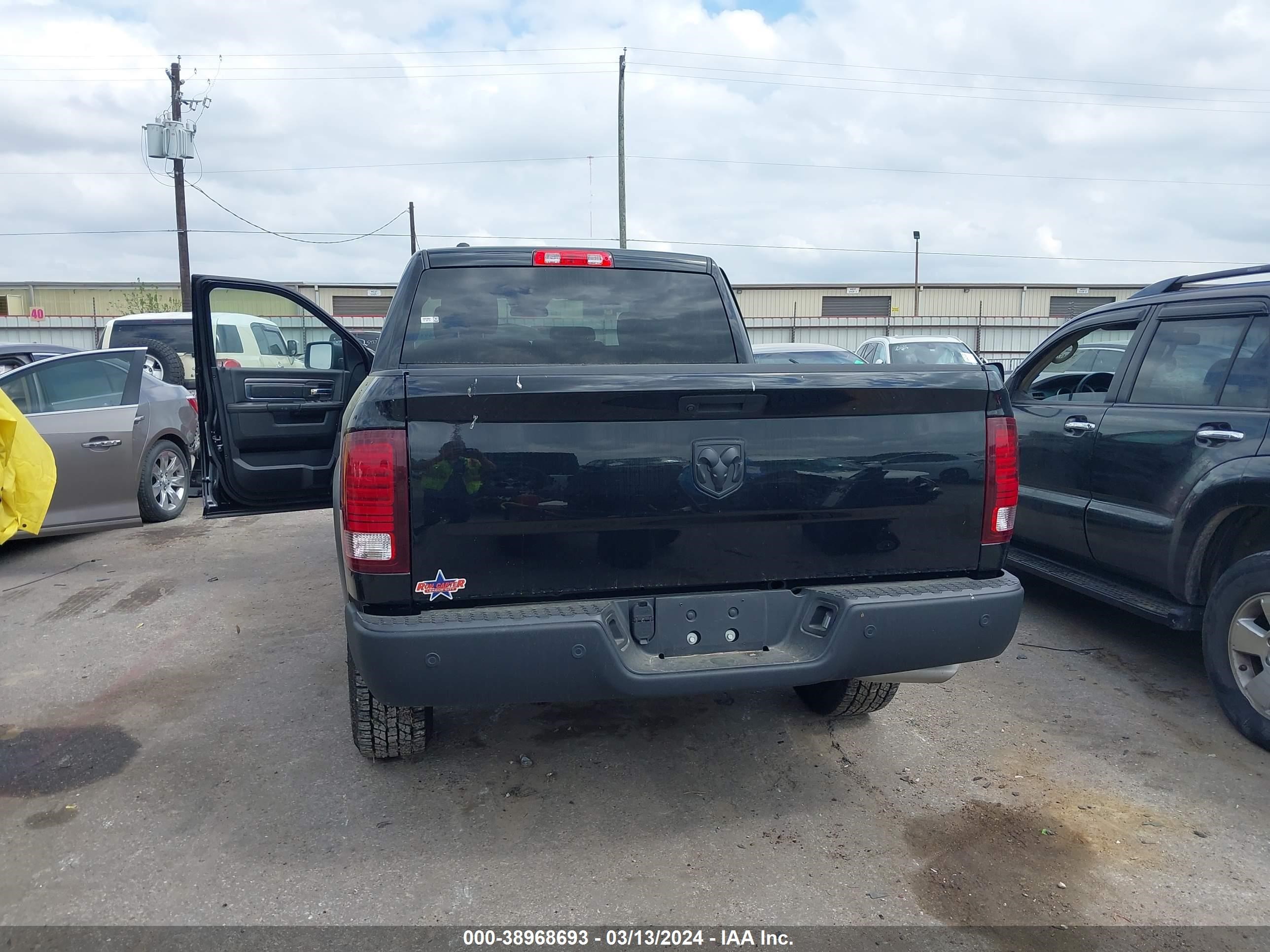 2023 Ram 1500 Classic Warlock Quad Cab 4X2 6'4 Box vin: 1C6RR6GG2PS520032