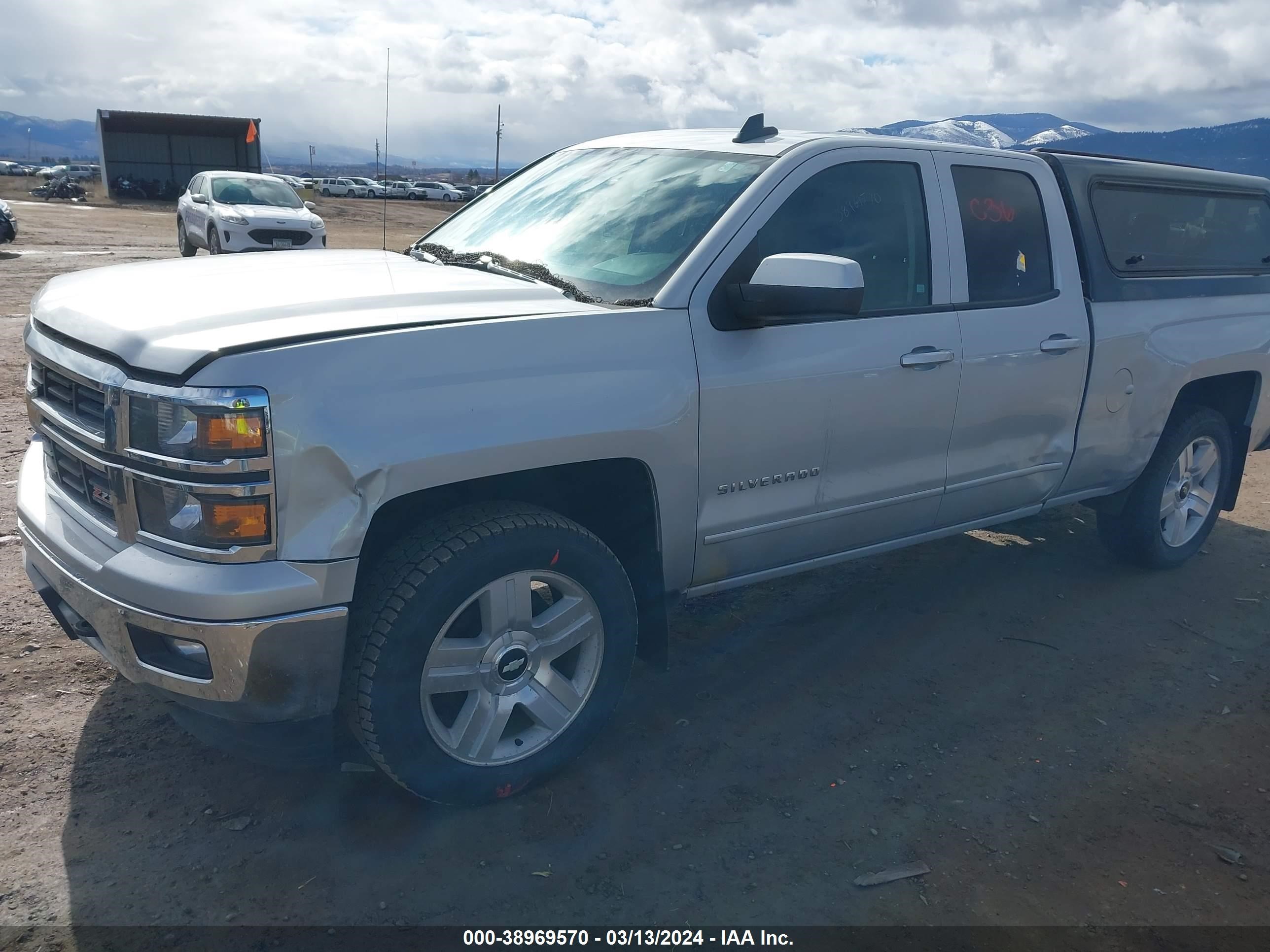 2015 Chevrolet Silverado 1500 2Lt vin: 1GCVKREC2FZ204911