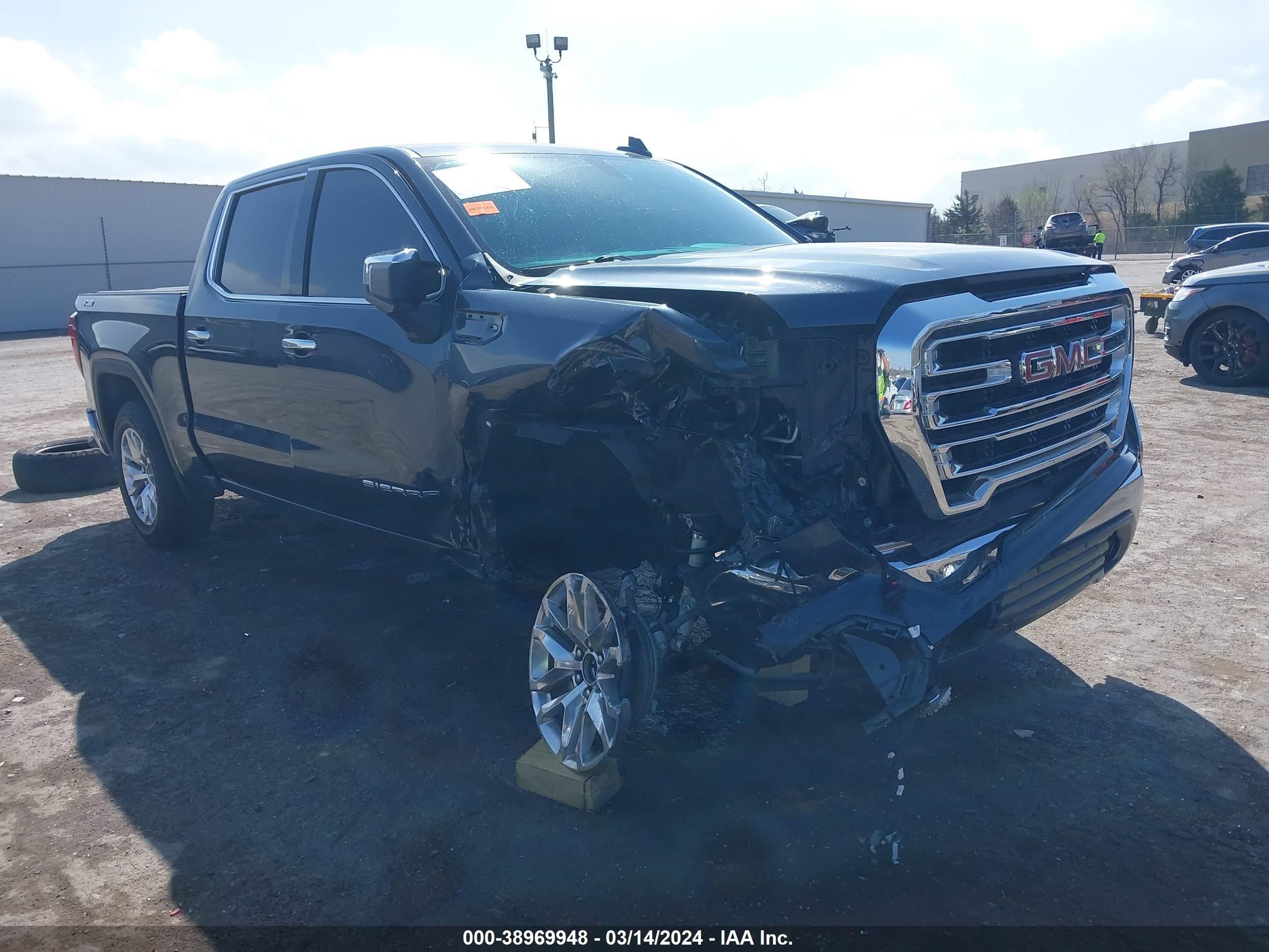 2021 GMC Sierra 1500 4Wd Short Box Slt vin: 1GTU9DED2MZ368739