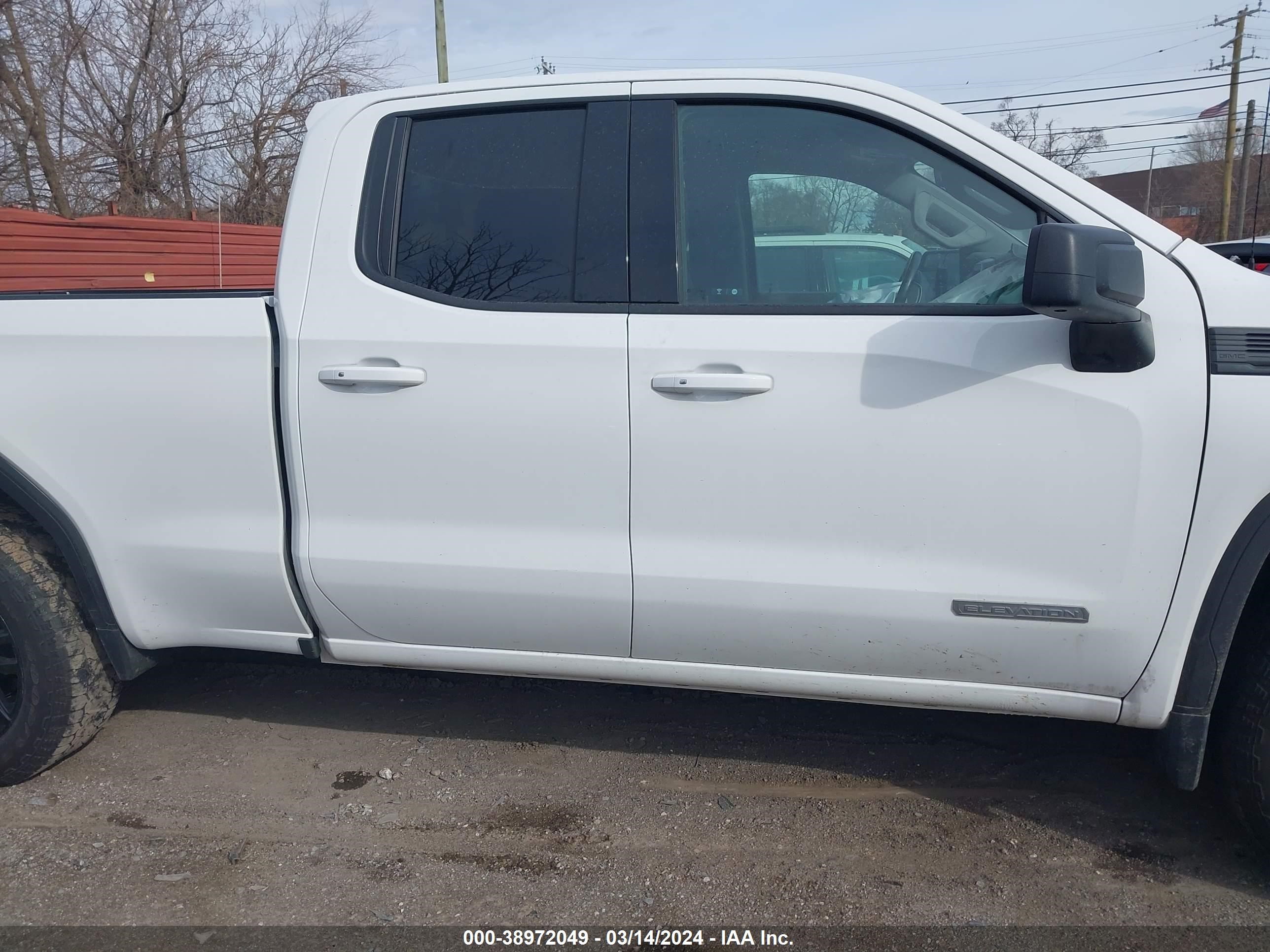 2022 GMC Sierra 1500 Limited 4Wd Double Cab Standard Box Elevation With 3Vl vin: 1GTR9GEK2NZ222090