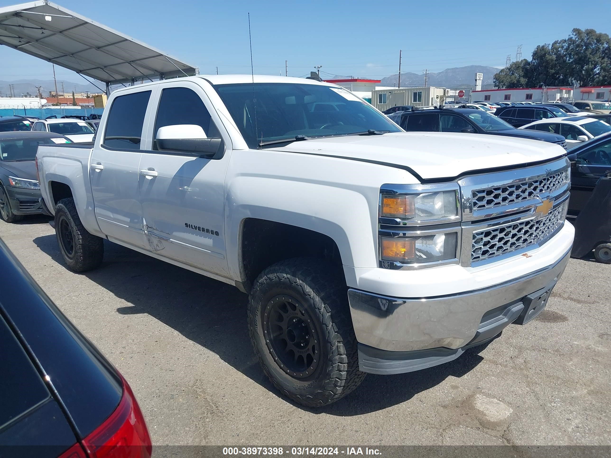 2015 Chevrolet Silverado 1500 1Lt vin: 3GCPCREC9FG405789