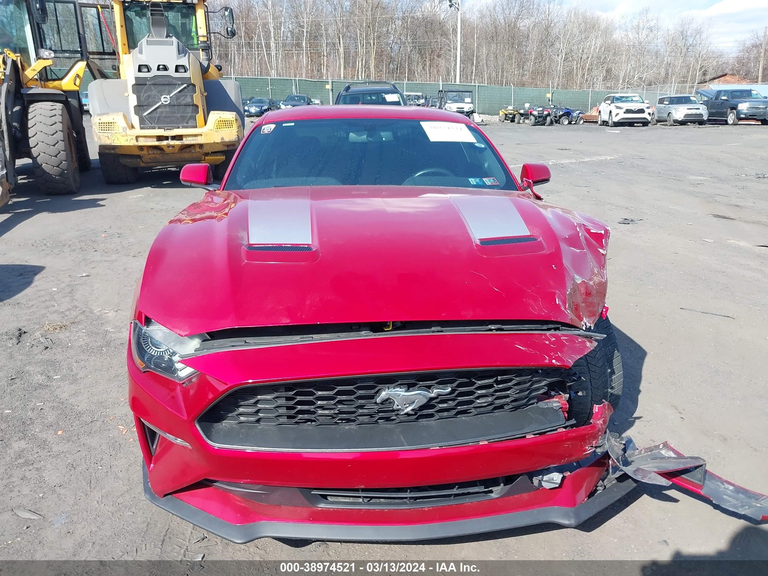 2020 Ford Mustang Ecoboost Fastback vin: 1FA6P8TH4L5183745