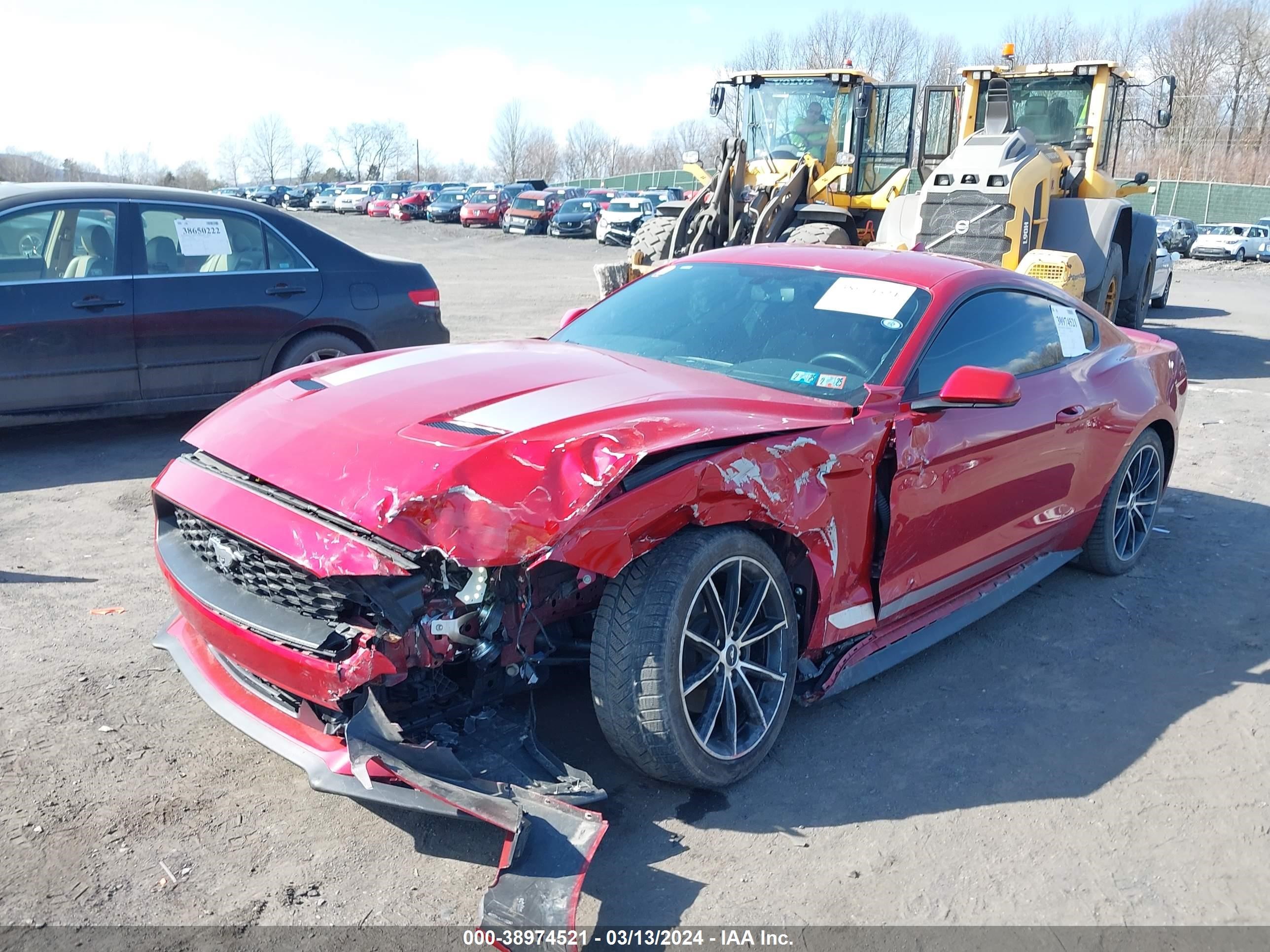 2020 Ford Mustang Ecoboost Fastback vin: 1FA6P8TH4L5183745