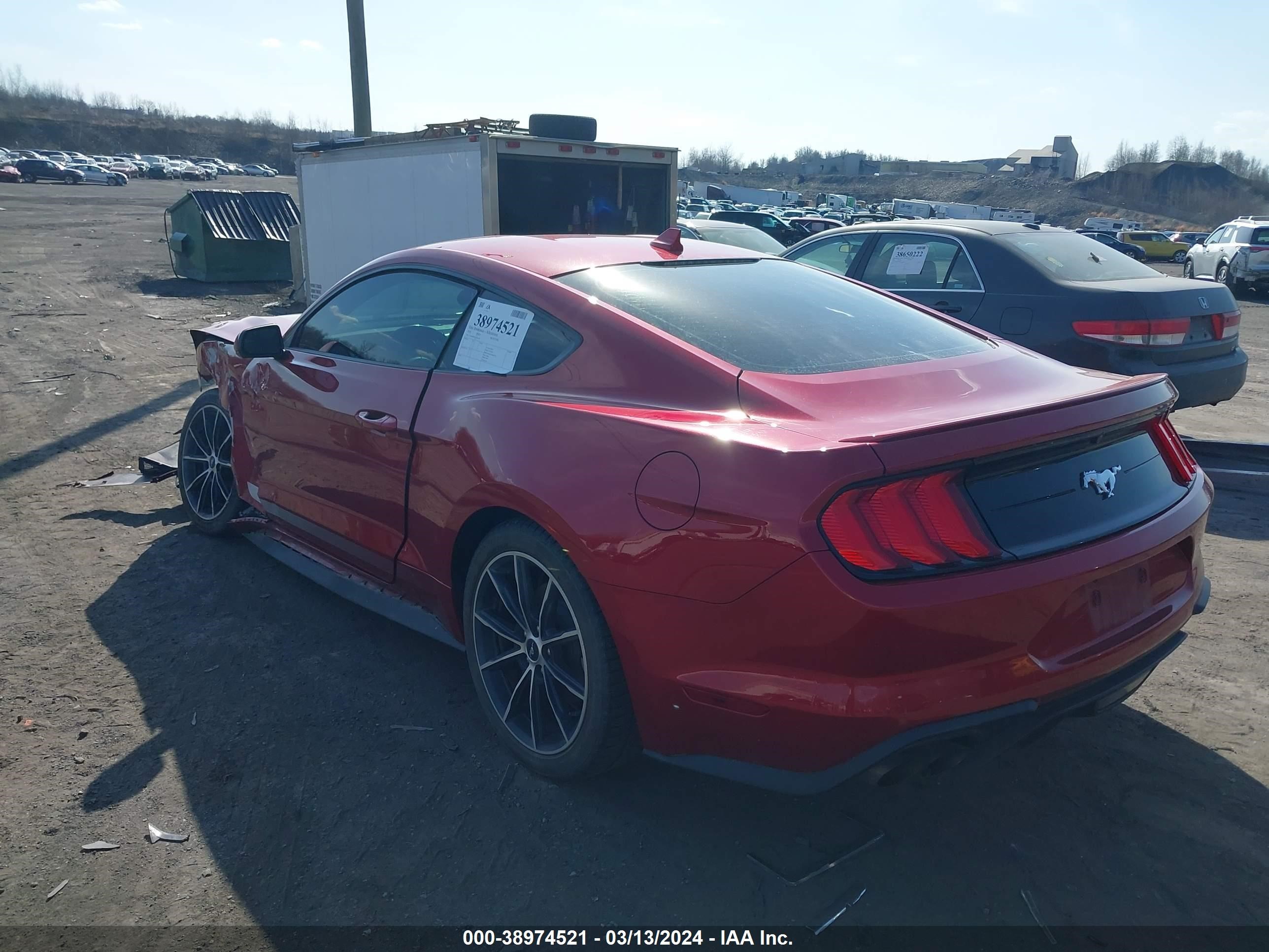 2020 Ford Mustang Ecoboost Fastback vin: 1FA6P8TH4L5183745