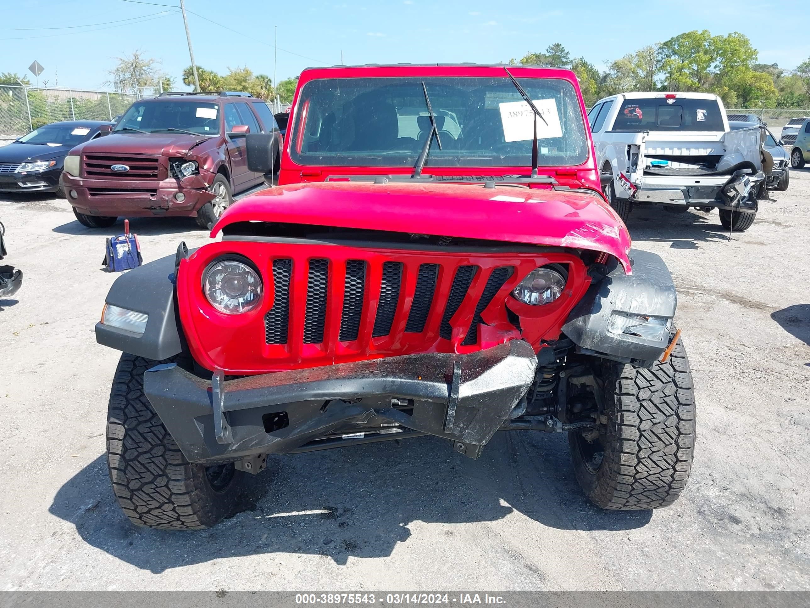 2019 Jeep Wrangler Unlimited Sport S 4X4 vin: 1C4HJXDG6KW598563