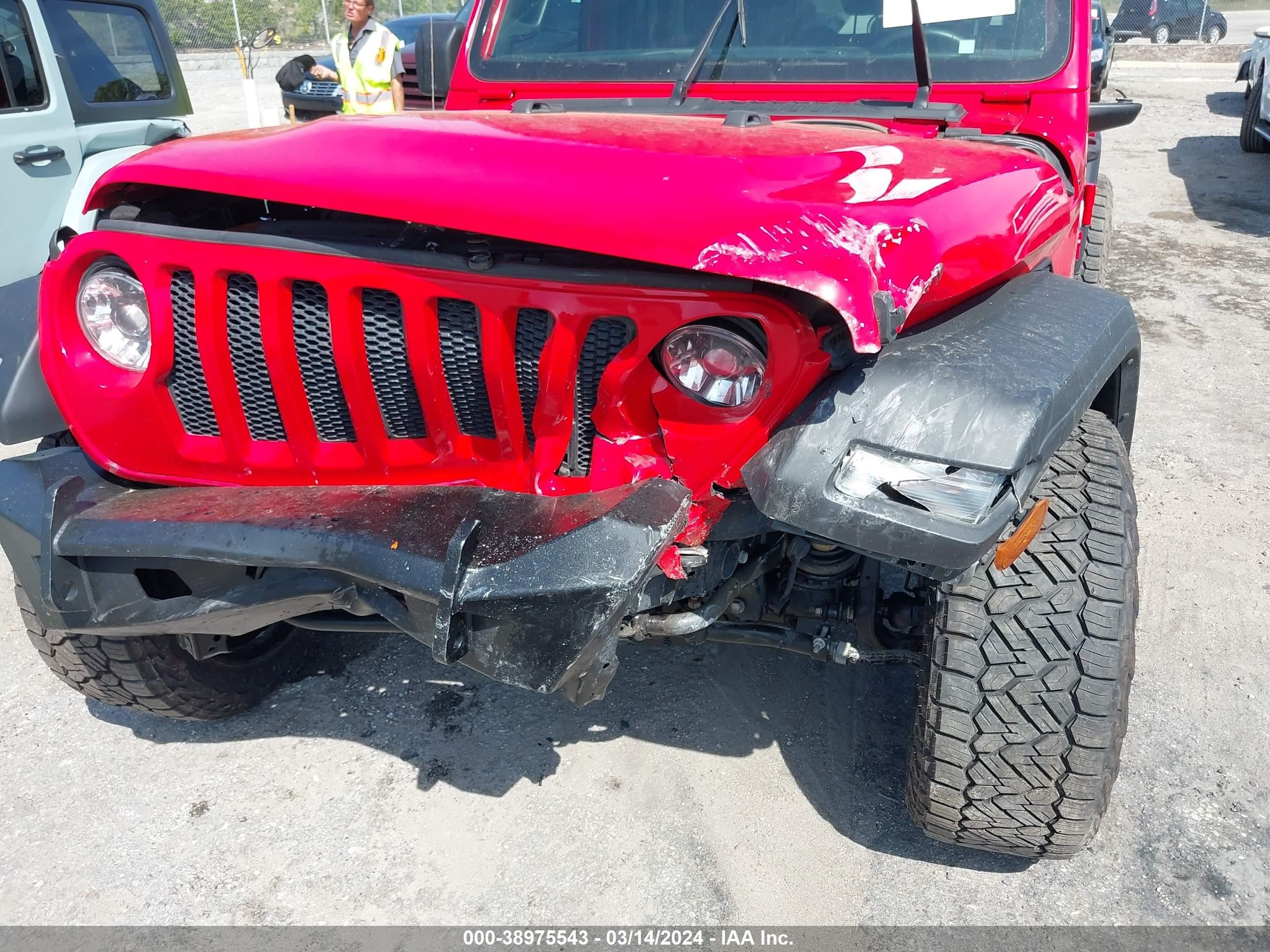 2019 Jeep Wrangler Unlimited Sport S 4X4 vin: 1C4HJXDG6KW598563