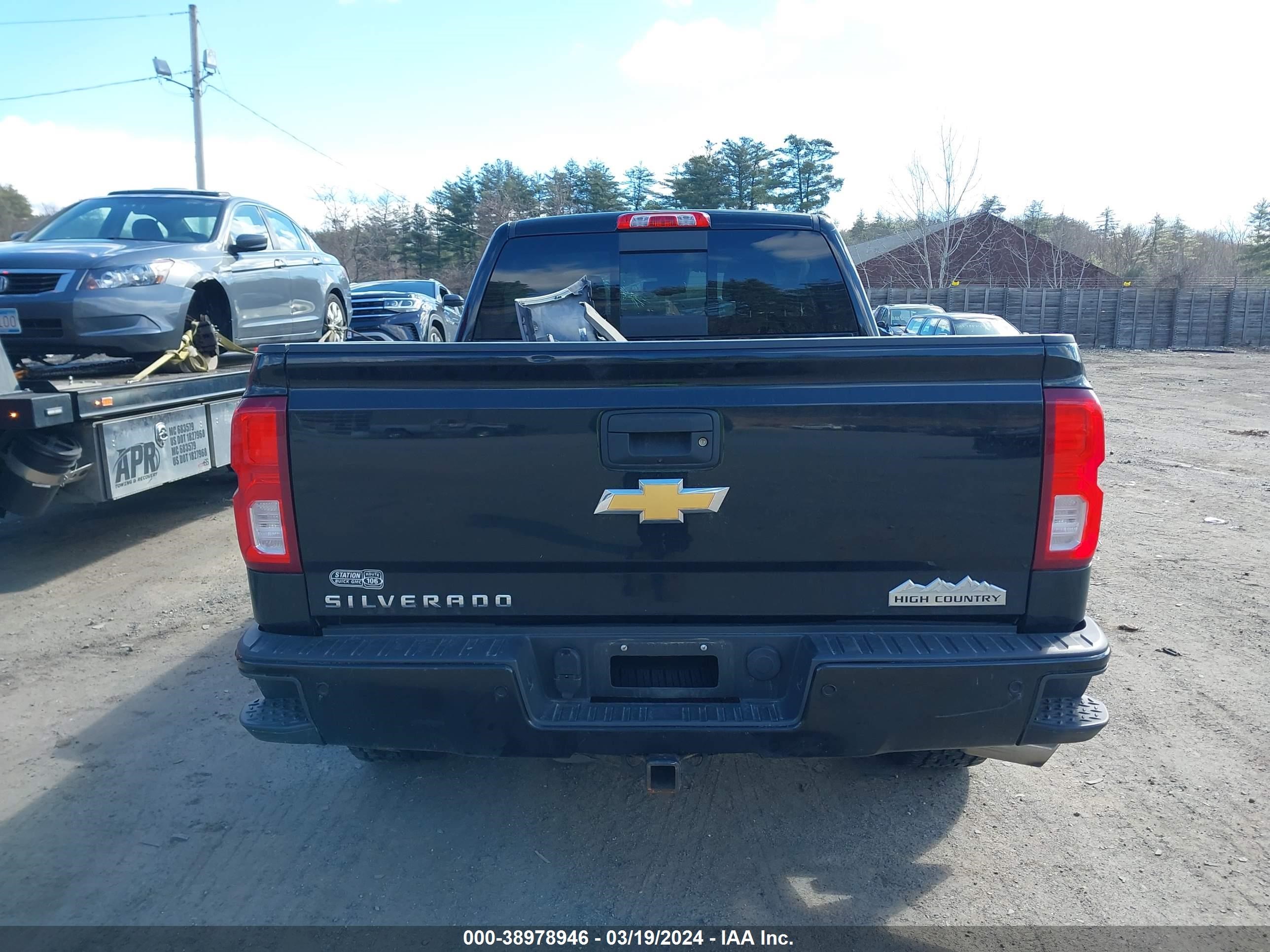 2017 Chevrolet Silverado 1500 High Country vin: 3GCUKTEJ0HG401232