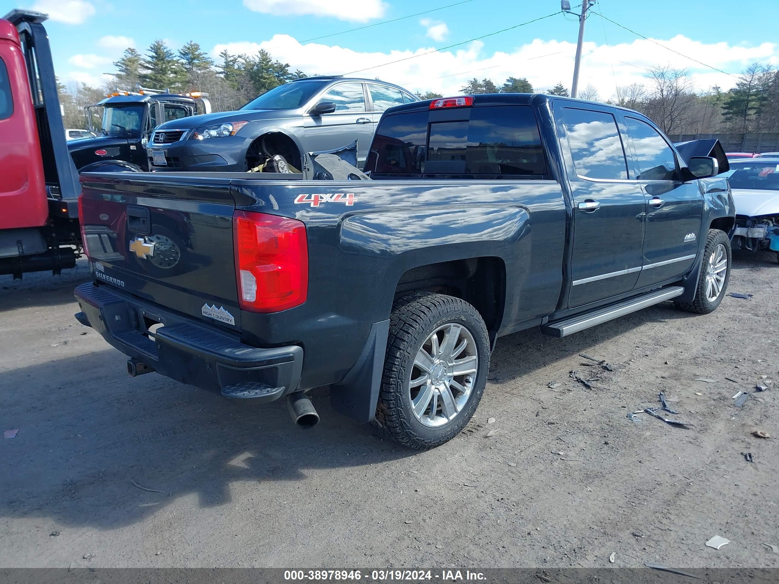 2017 Chevrolet Silverado 1500 High Country vin: 3GCUKTEJ0HG401232