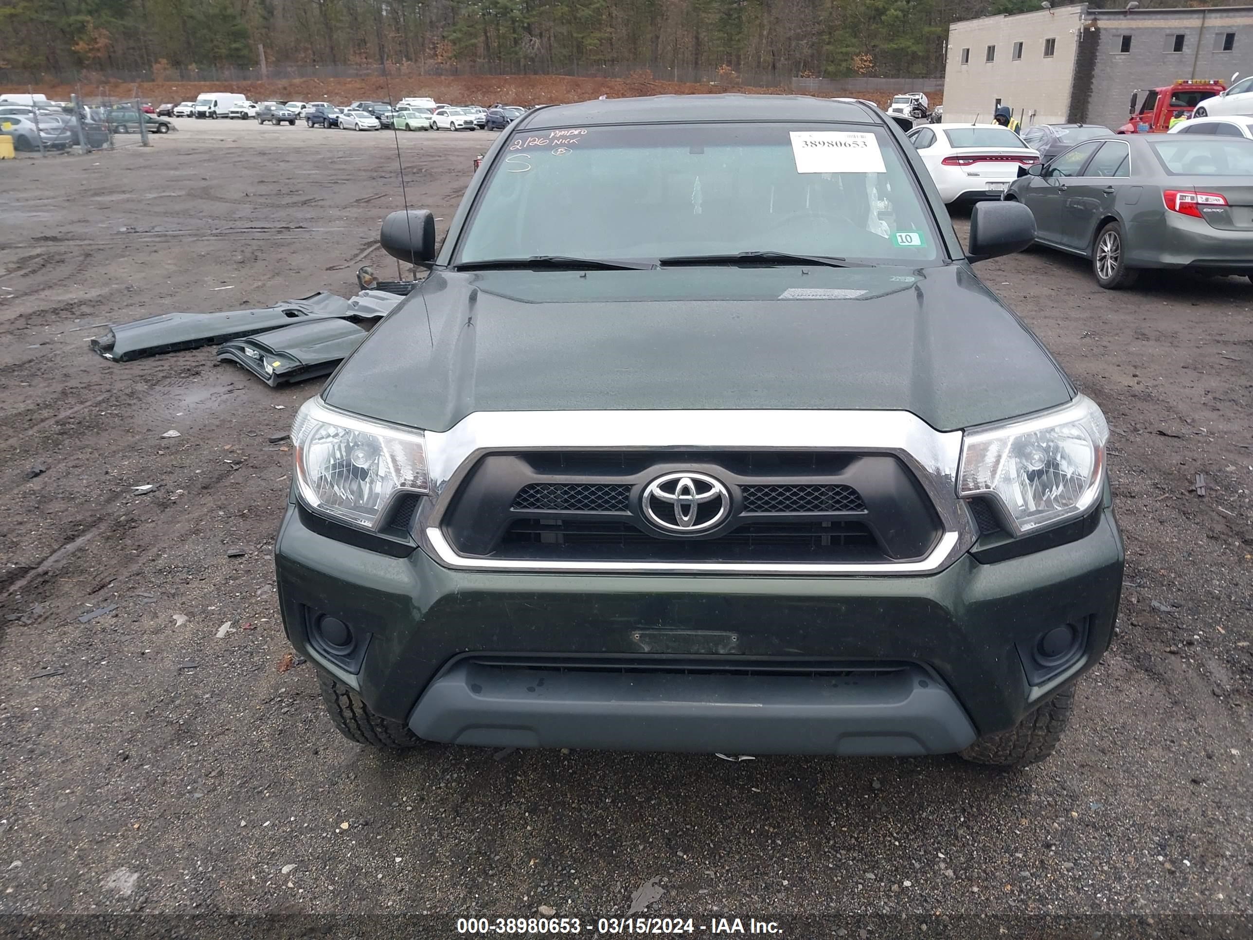 2013 Toyota Tacoma vin: 5TFUX4EN6DX018606