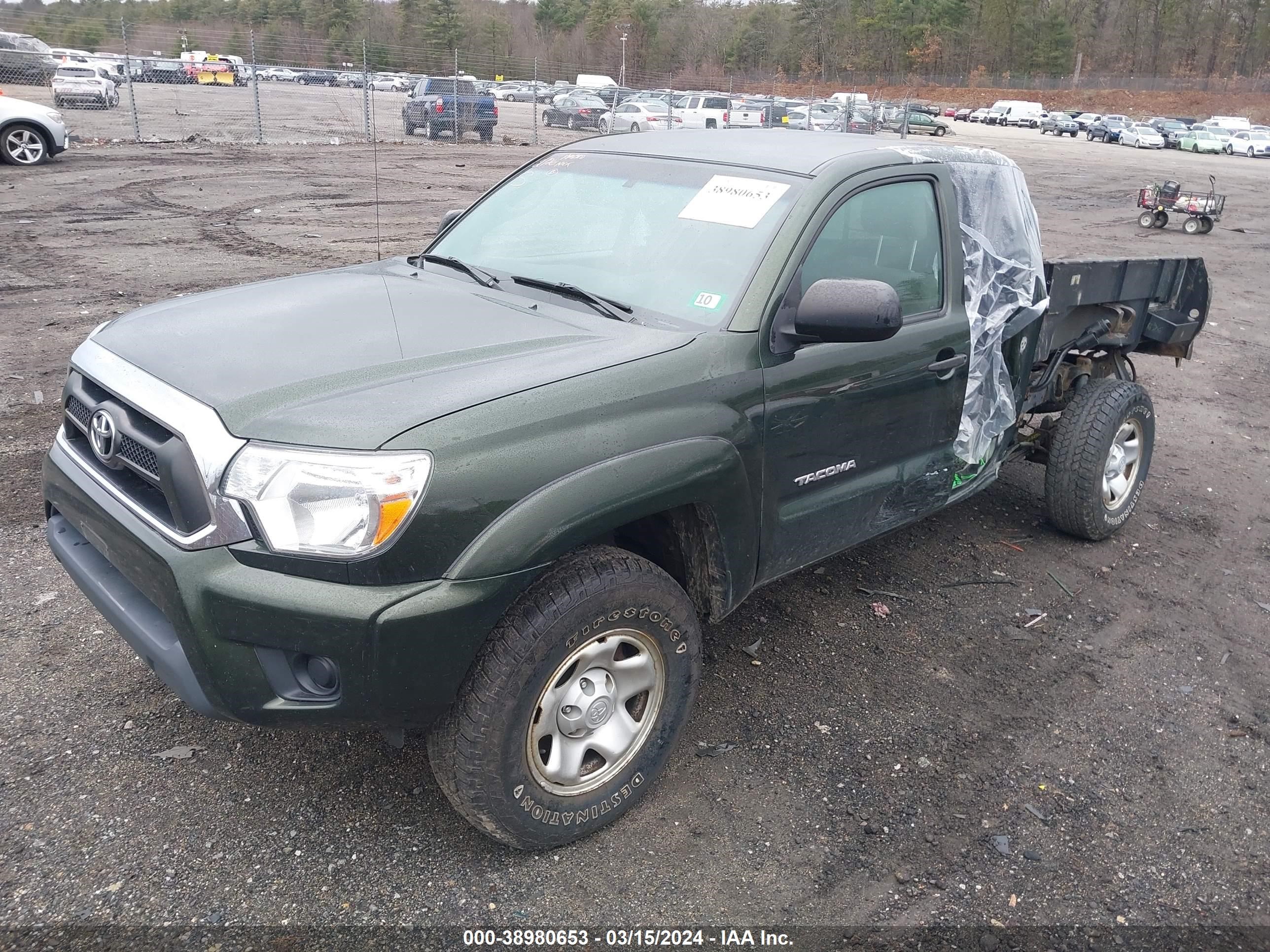 2013 Toyota Tacoma vin: 5TFUX4EN6DX018606