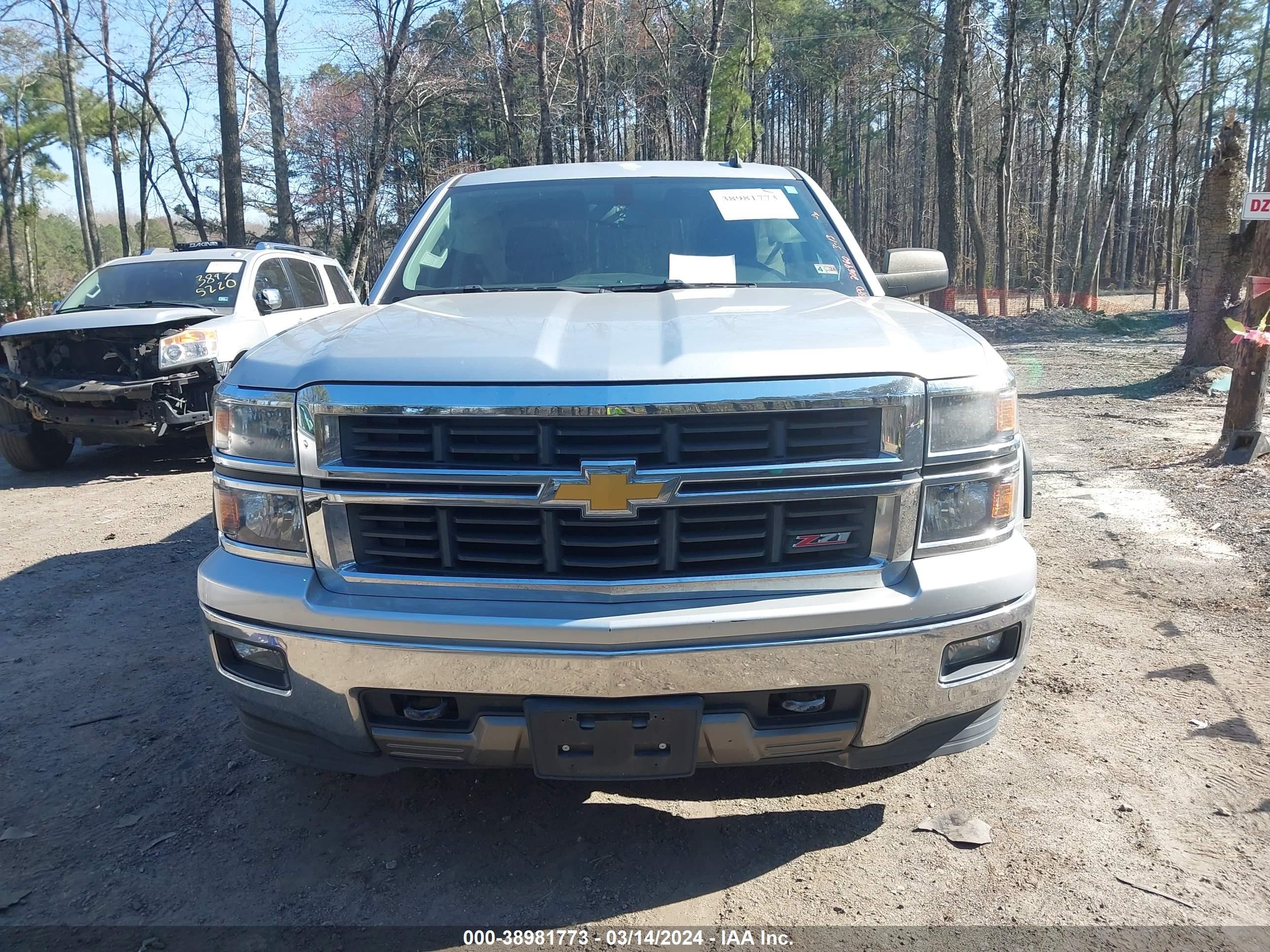 2014 Chevrolet Silverado 1500 2Lt vin: 3GCUKREC7EG431635