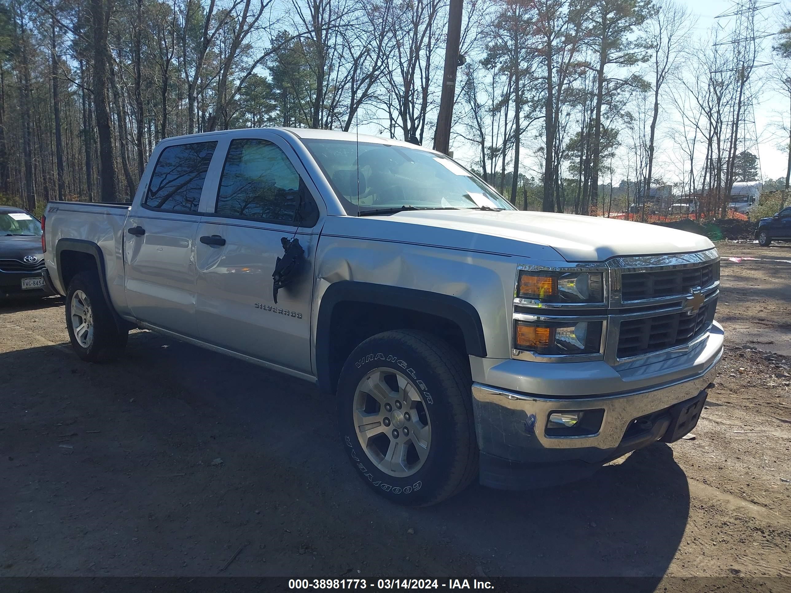 2014 Chevrolet Silverado 1500 2Lt vin: 3GCUKREC7EG431635