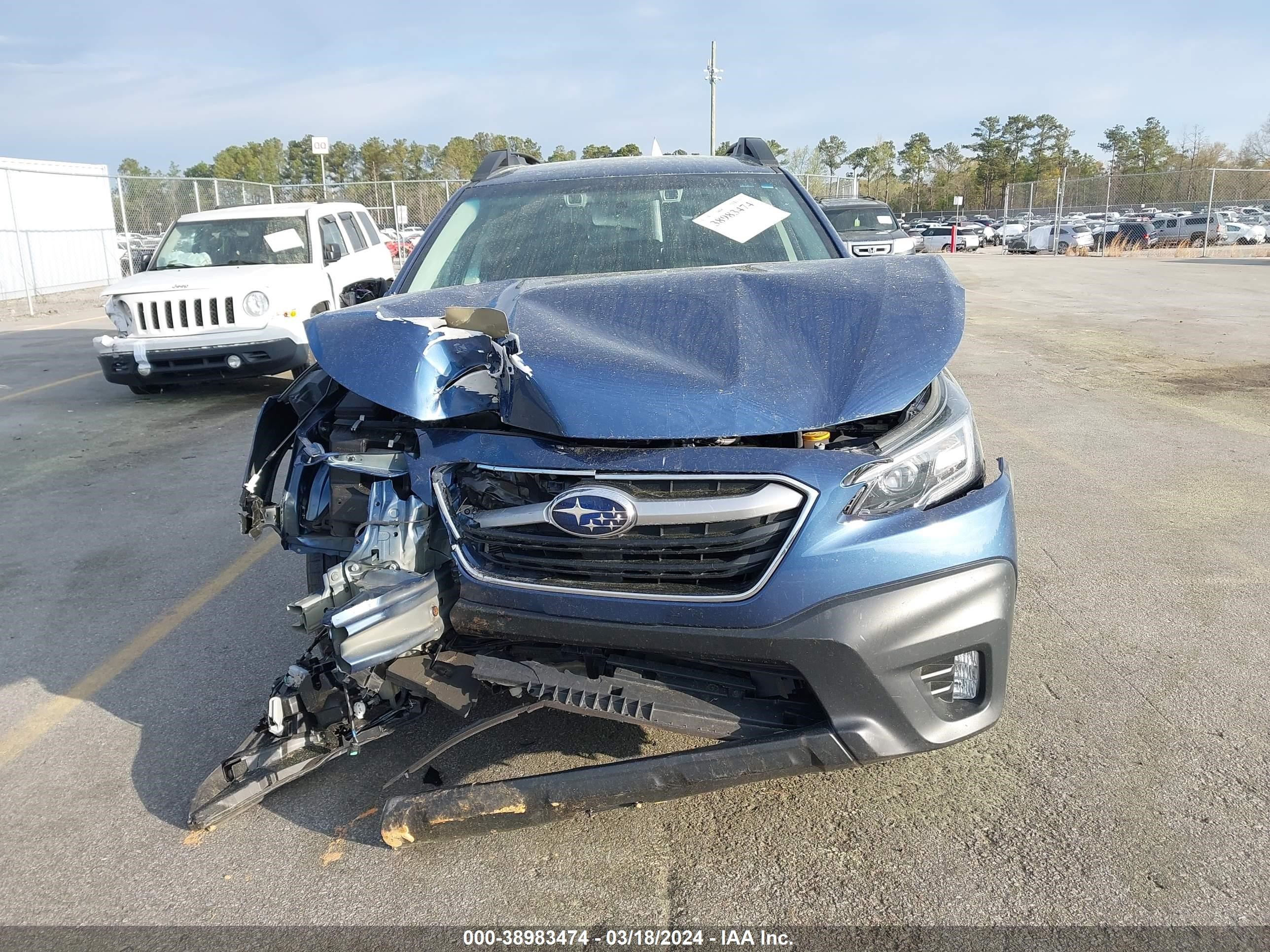 2022 Subaru Outback Premium vin: 4S4BTACCXN3138223