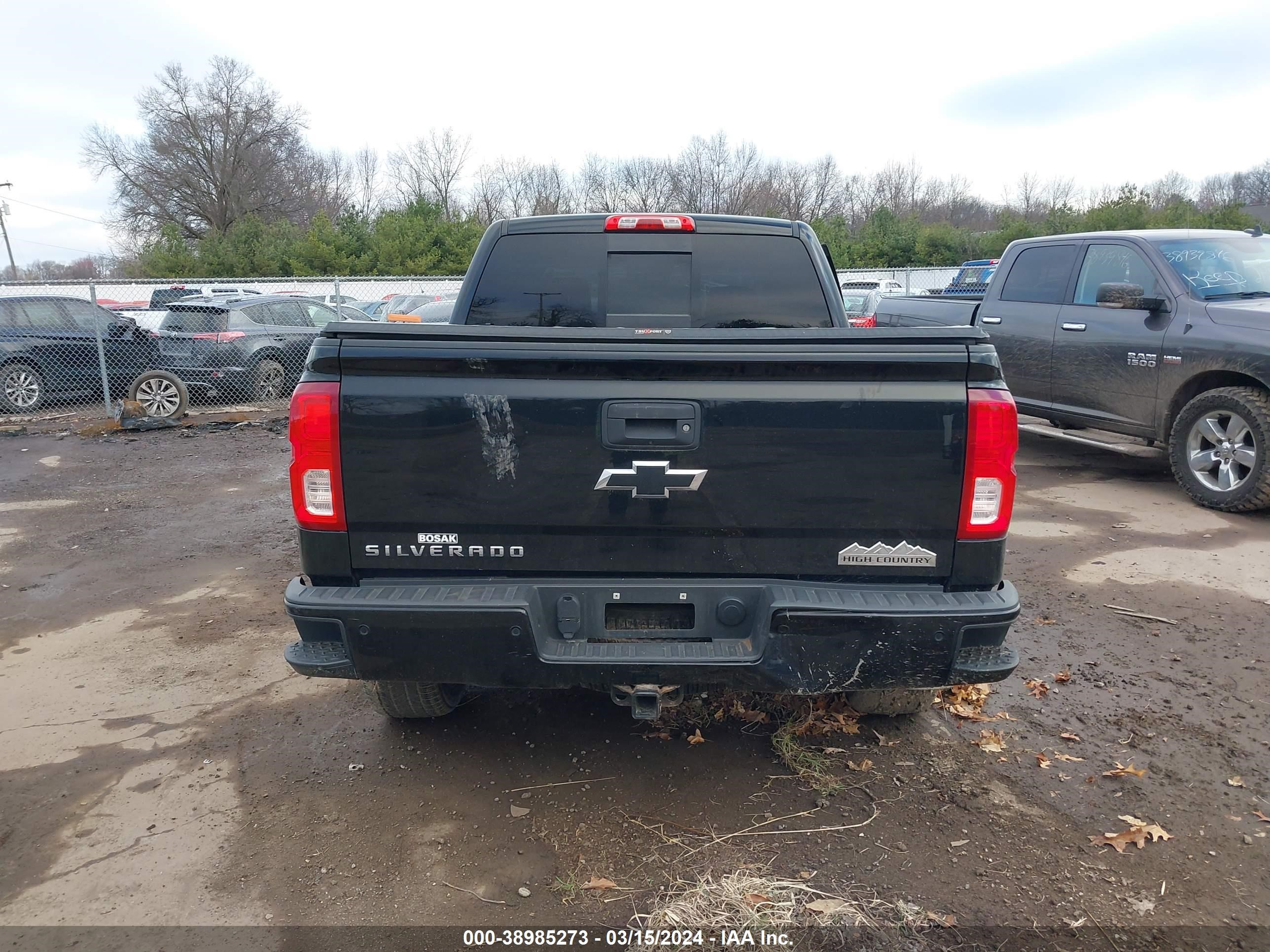 2016 Chevrolet Silverado 1500 High Country vin: 3GCUKTEC5GG155505